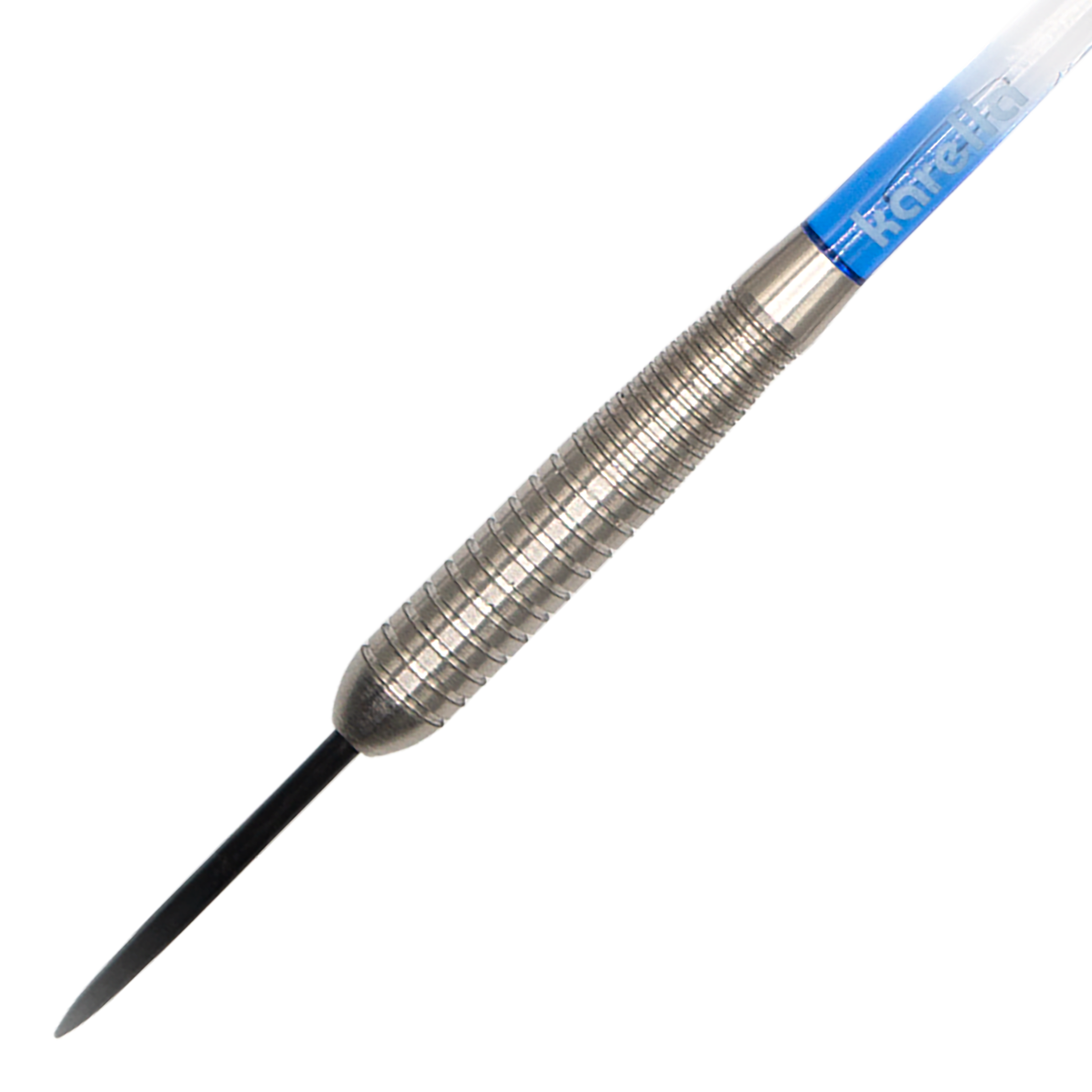 Karella Comic Line CL-4 Steeldarts - 23g Das Bild zeigt die Karella Comic Line CL-4 Steeldarts - 23g. Diese Darts sind für präzises Werfen entwickelt.