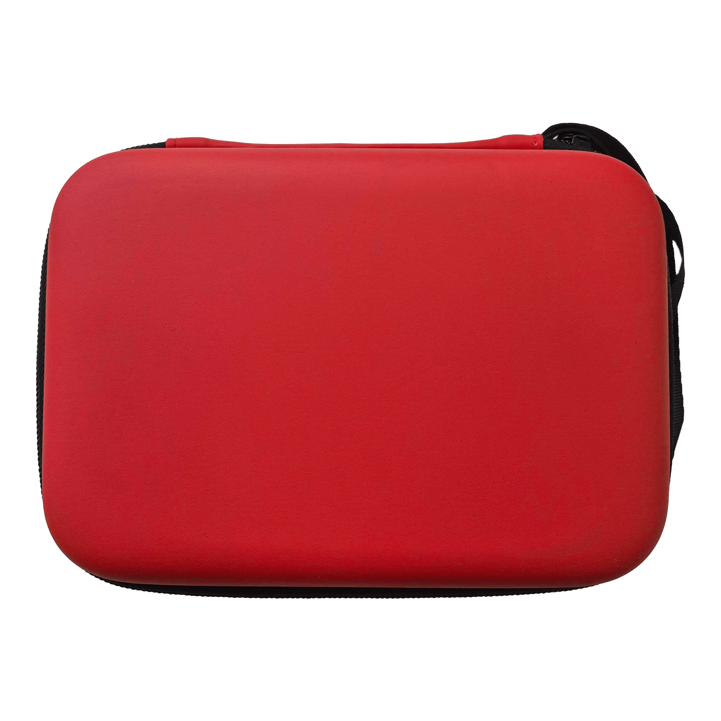 McDart System-4 Dartcase Ein rotes Dartcase ist abgebildet. Es handelt sich wahrscheinlich um das Modell DC03 von McDart.