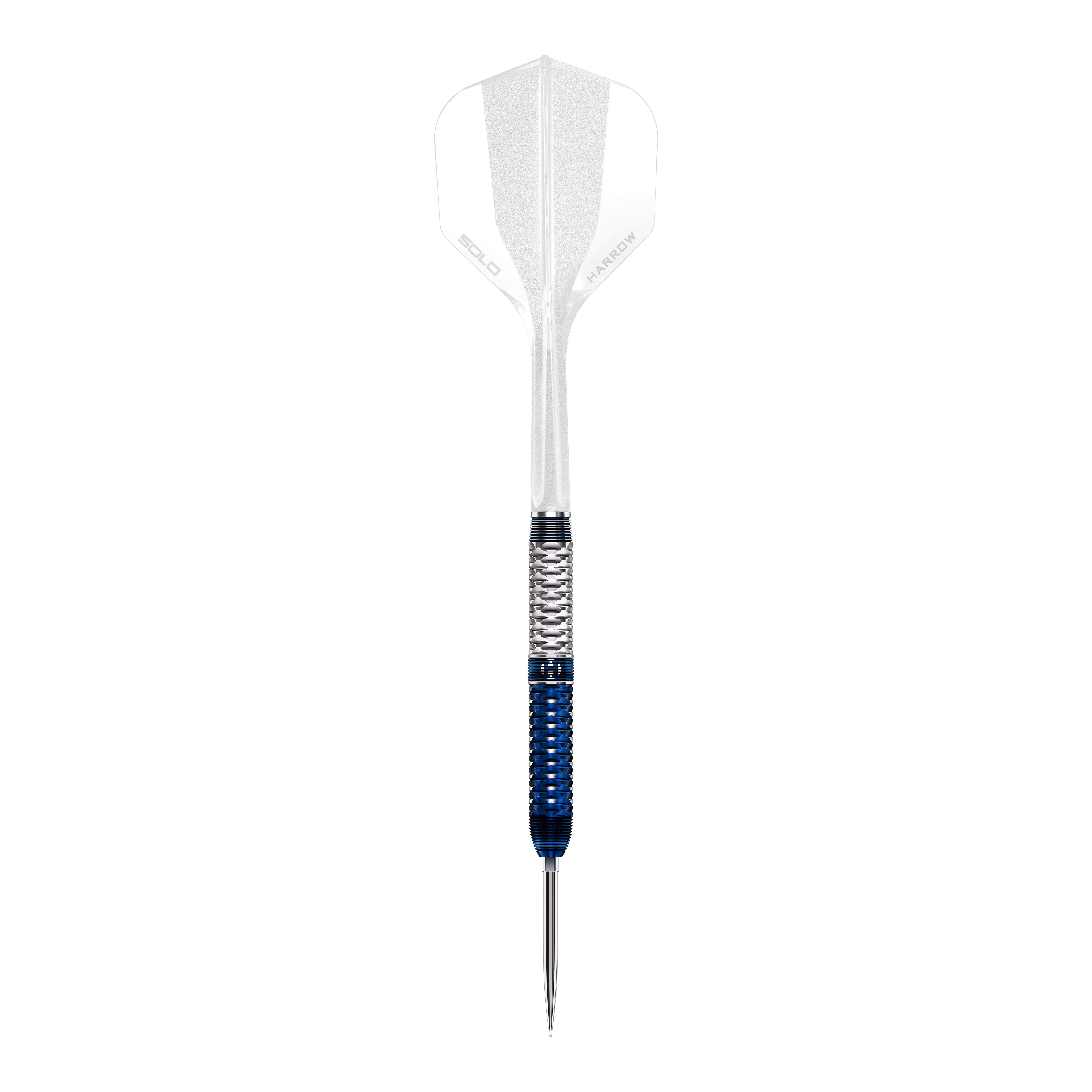 Harrows GEO Parallel Quick Point Steeldarts Dieses Foto stellt die Harrows GEO Parallel Quick Point Steeldarts dar. Die Darts sind aus einer bestimmten Perspektive gezeigt.