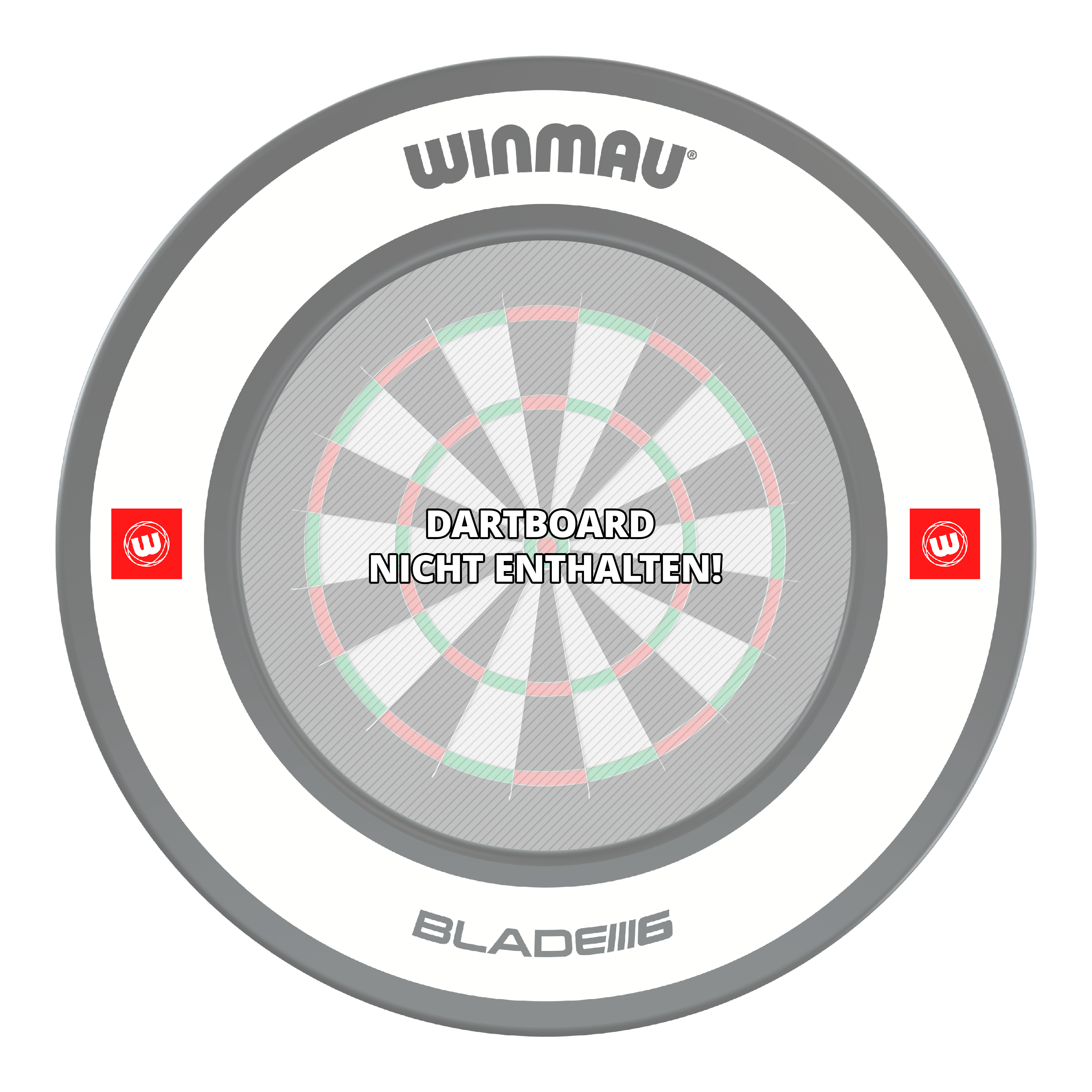 Winmau Pro-Line 1.0 Dartboard Surround - Weiß