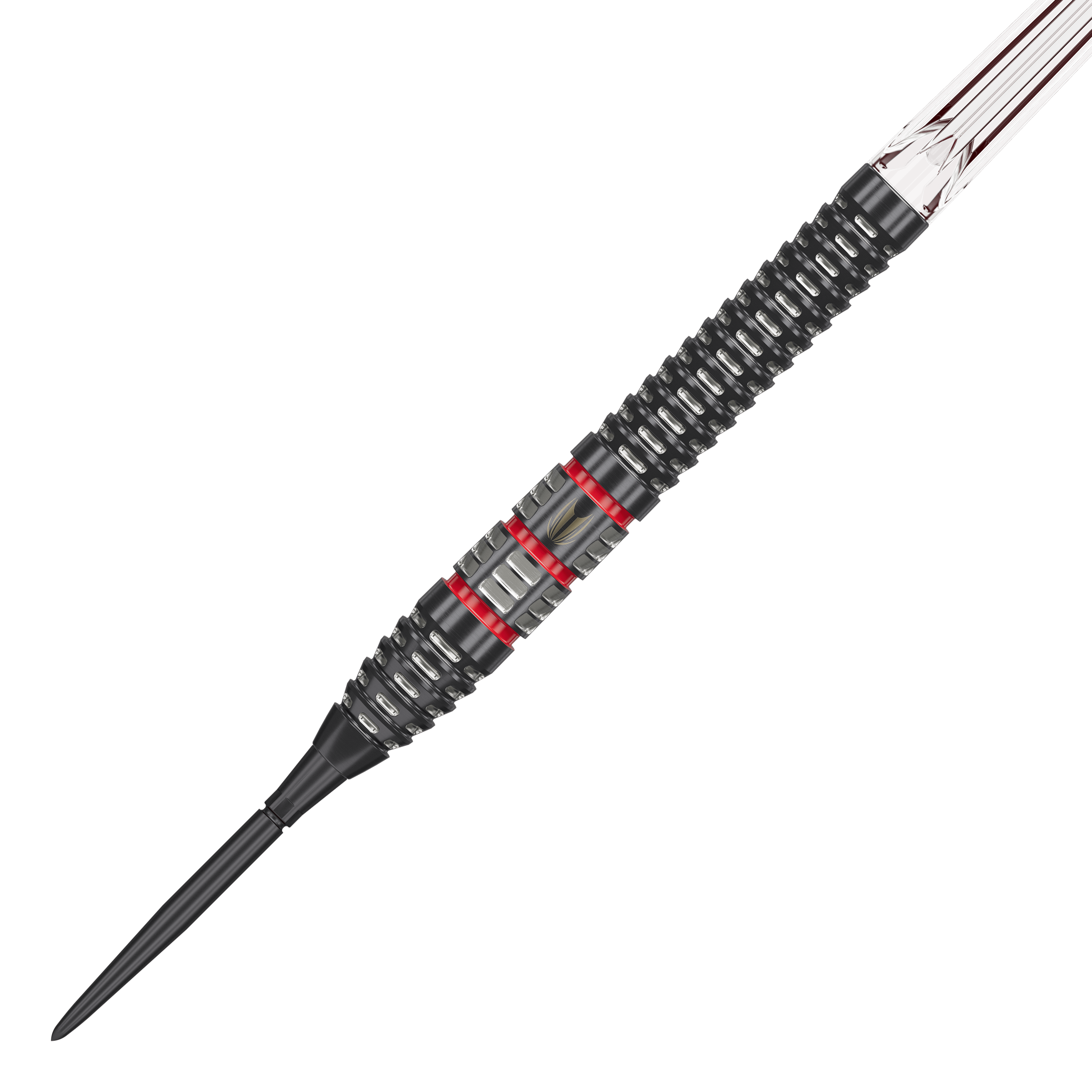 Target Nathan Aspinall 95K Swiss Point Steeldarts Target Nathan Aspinall 95K Swiss Point Steeldarts sind auf dem Bild dargestellt. Der Fokus liegt auf der Form und Verarbeitung der Darts.
