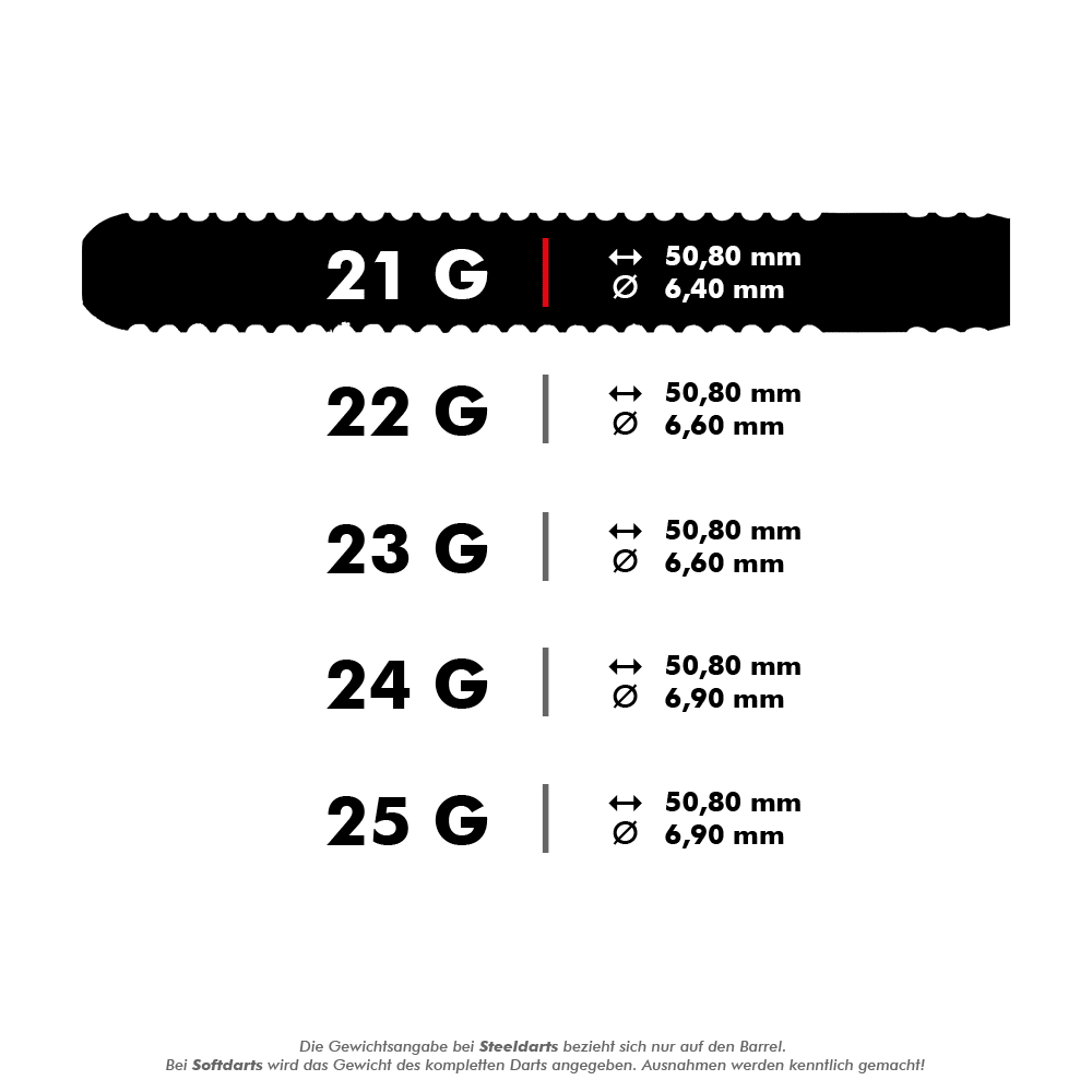 Winmau Blackout Variante 1 Steeldarts