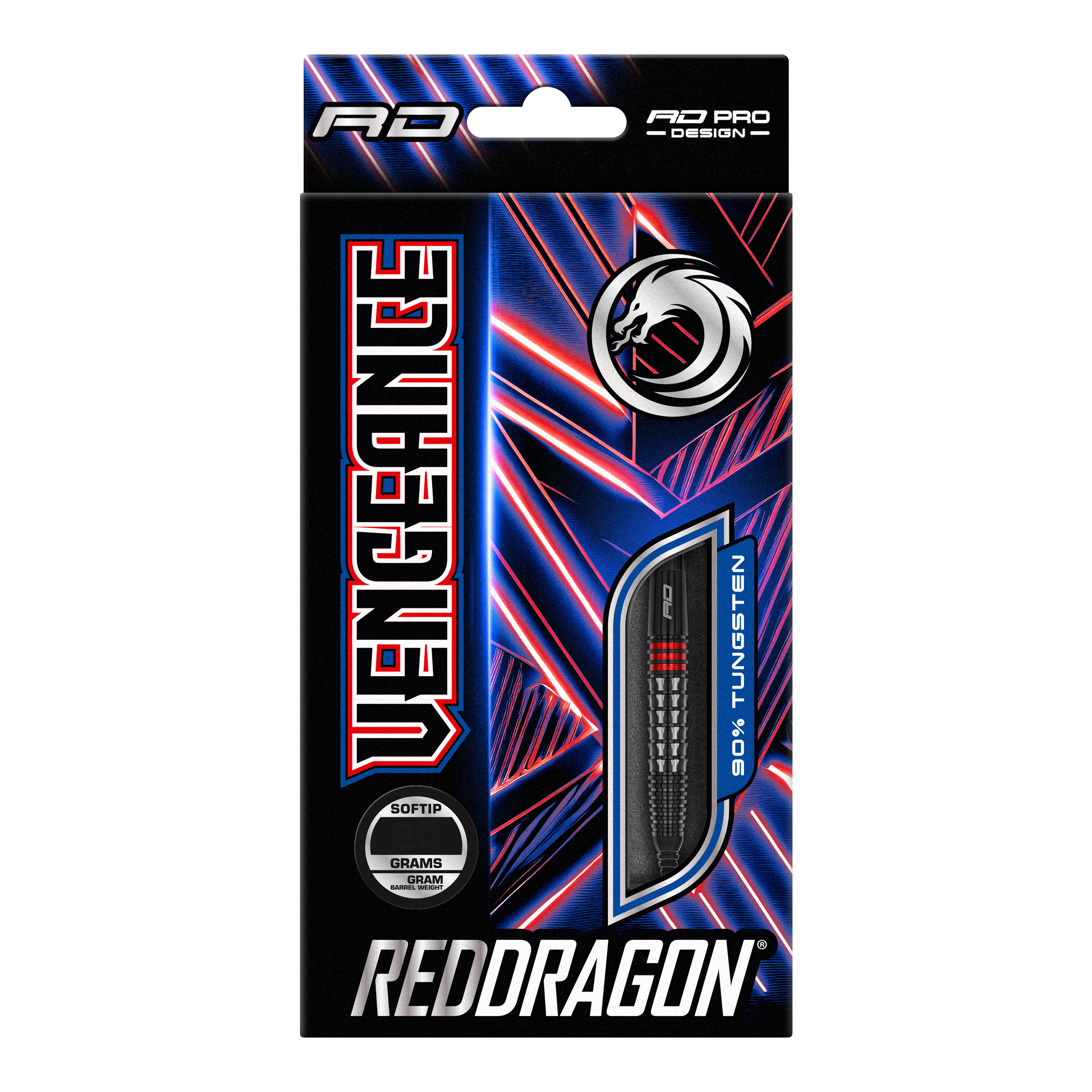 Red Dragon Vengeance Red Softdarts - 20g