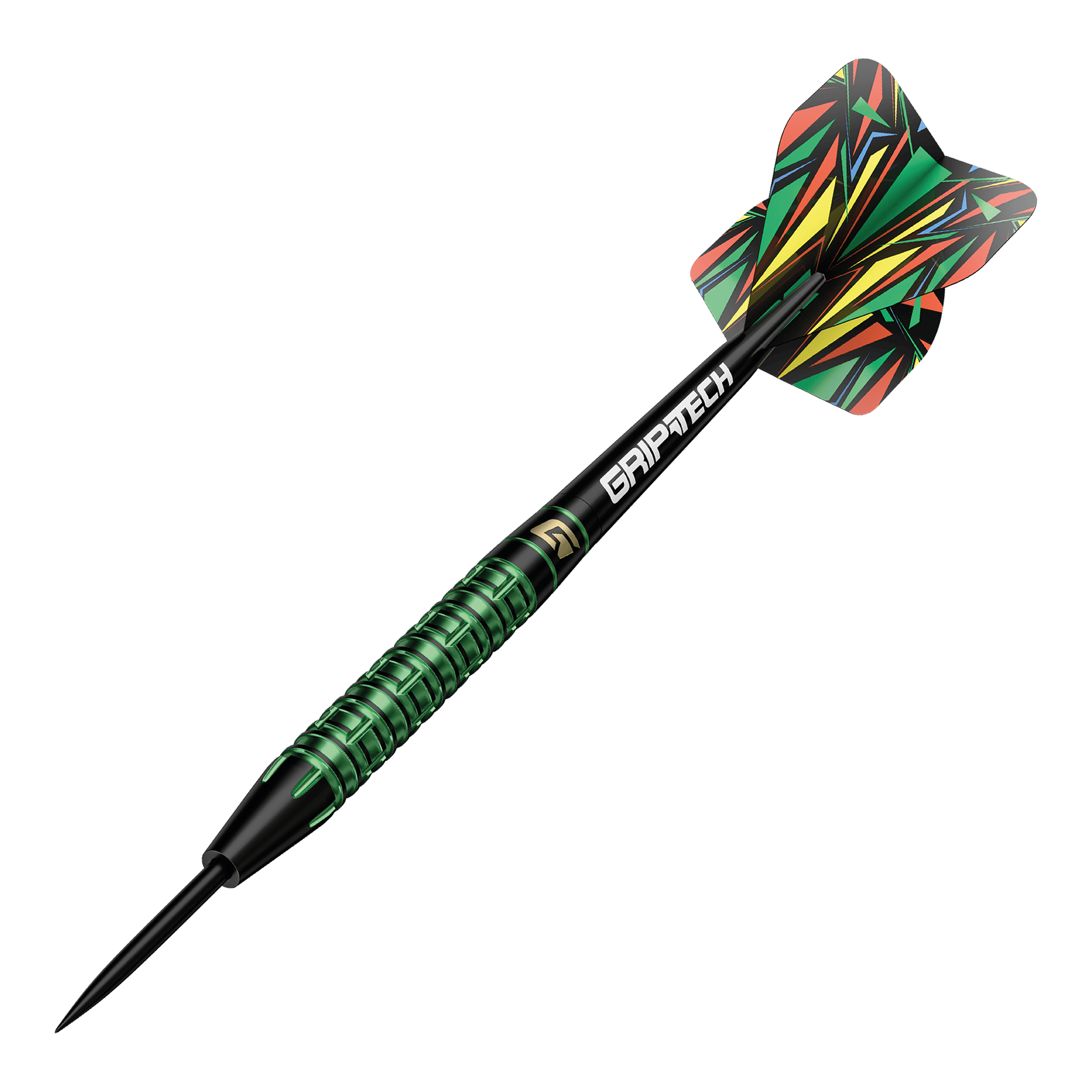 GOAT Athlete Green Tungsten Steeldarts Das Bild zeigt einen weiteren GOAT Athlete Tungsten Steeldart. Das Produkt zeichnet sich durch Präzision aus.