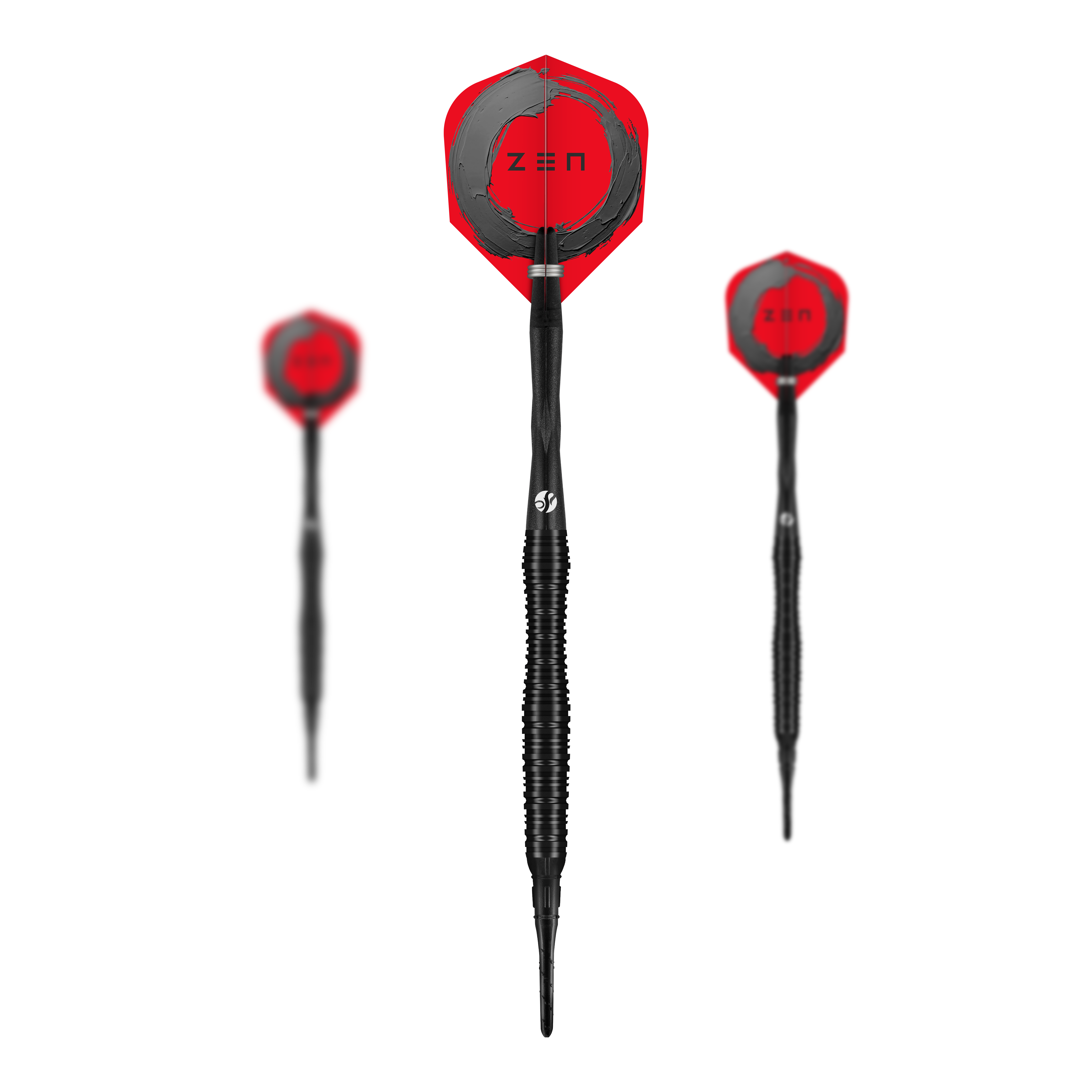 Shot ZEN Scallop Softdarts - 20g Hier ist ein Set Shot ZEN Scallop Softdarts mit je 20 Gramm gezeigt. Das Set beinhaltet mehrere Softdarts in ansprechendem Stil.