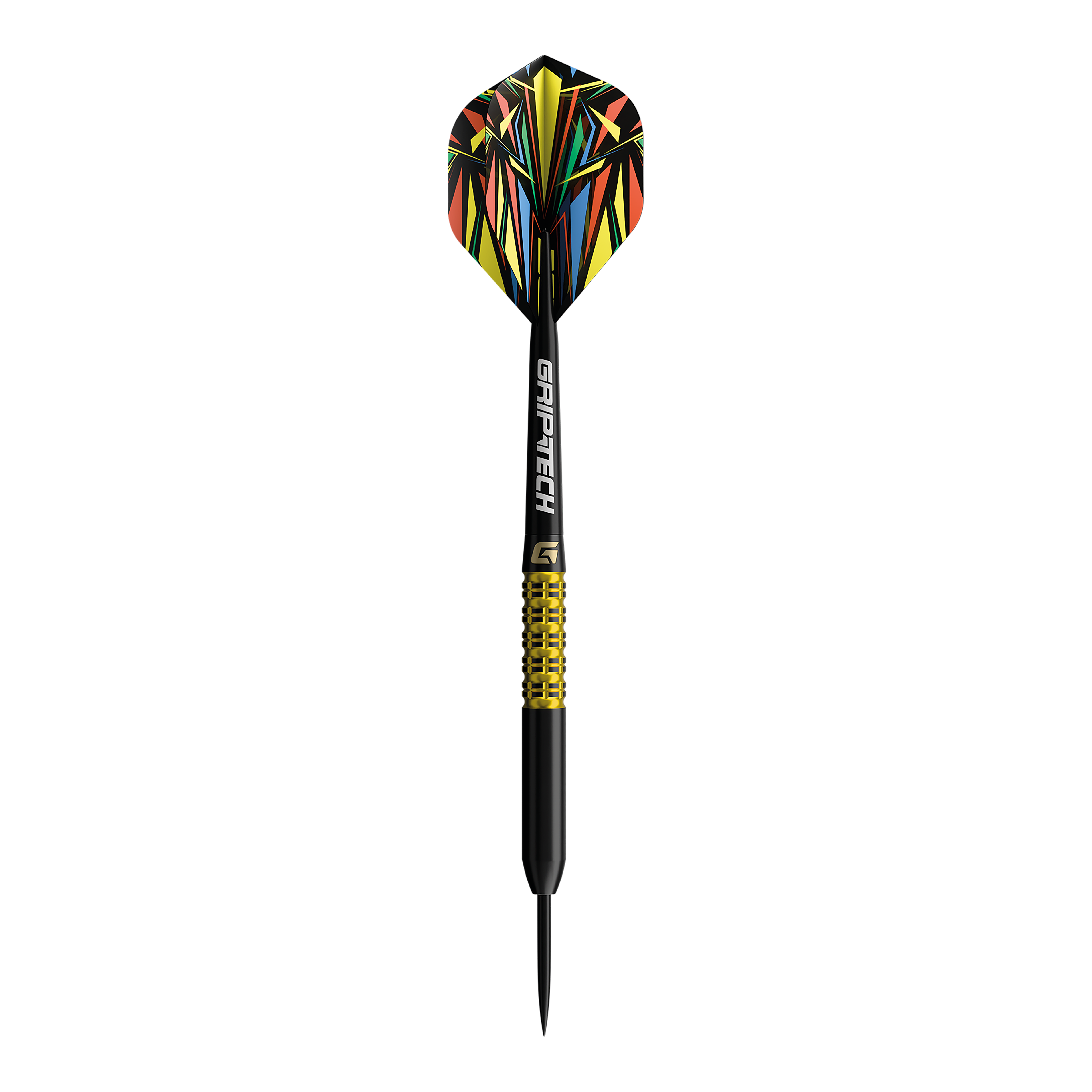 GOAT Athlete Yellow Tungsten Steeldarts Zu sehen ist ein gelber Tungsten-Steeldart. Die Bezeichnung im Dateinamen lautet 'GD7000770 GOAT Athlete Yellow Tungsten Steeldarts 1'.