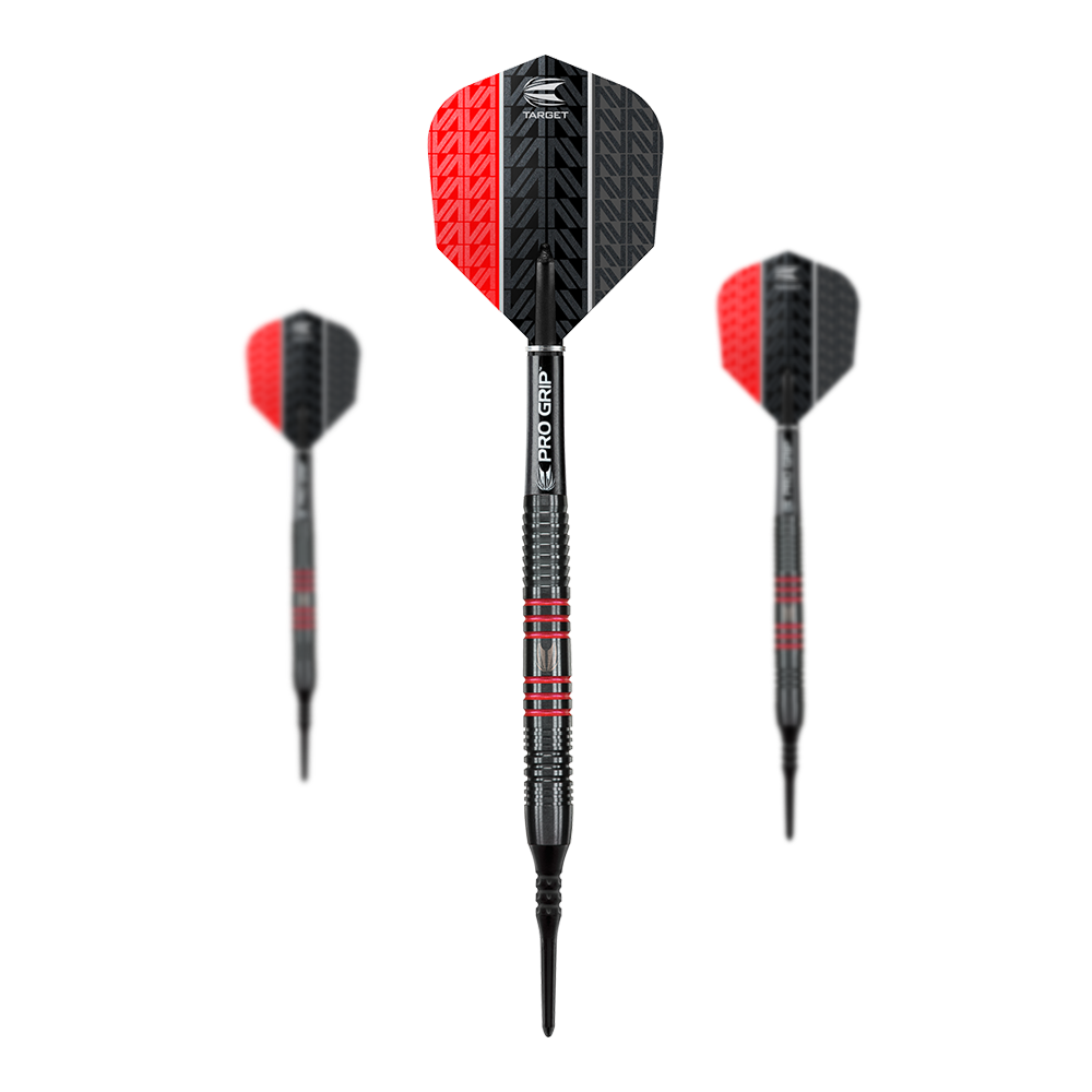 Target Vapor8 Black Red Softdarts - 19g