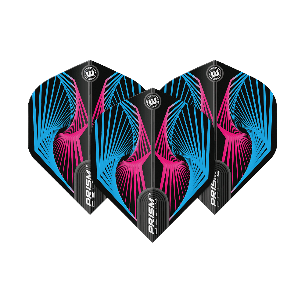 Winmau Prism Delta Spiral BluePink Standard Flight