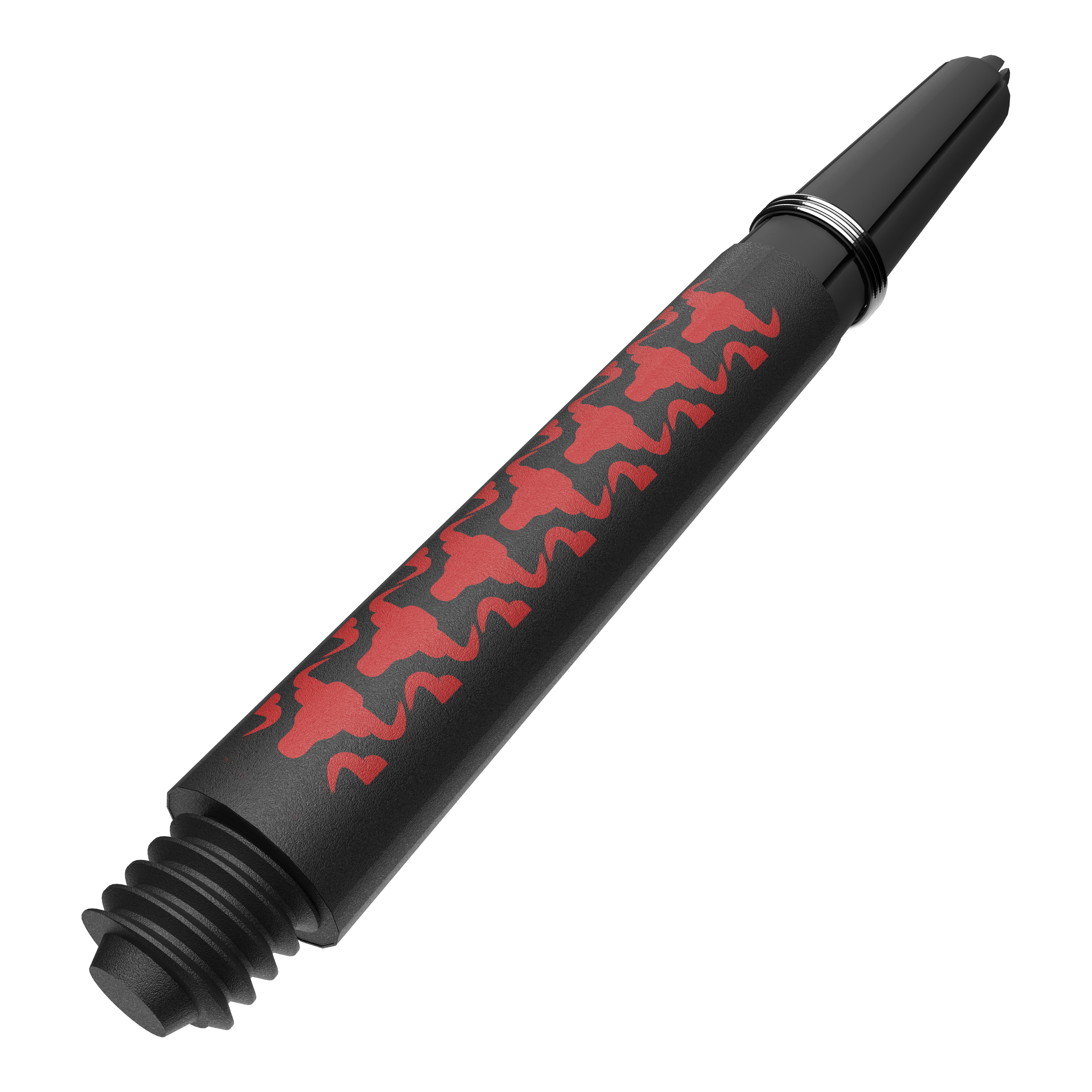 Zu sehen ist ein weiterer BullsNL Capo Carbon Shaft in Rot, InBetween 38 mm. Dies ist ein hochwertiger Schaft für Darts aus Carbon.