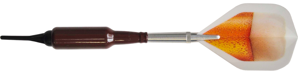 McDart Prost Bierflaschen Softdarts mit 100 Softdartspitzen - 16,5 g 