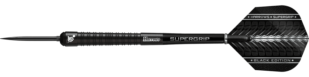 Harrows Supergrip 90 Black Edition Quick Point Steeldarts