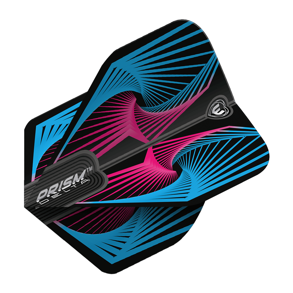 Winmau Prism Delta Spiral BluePink Standard Flight