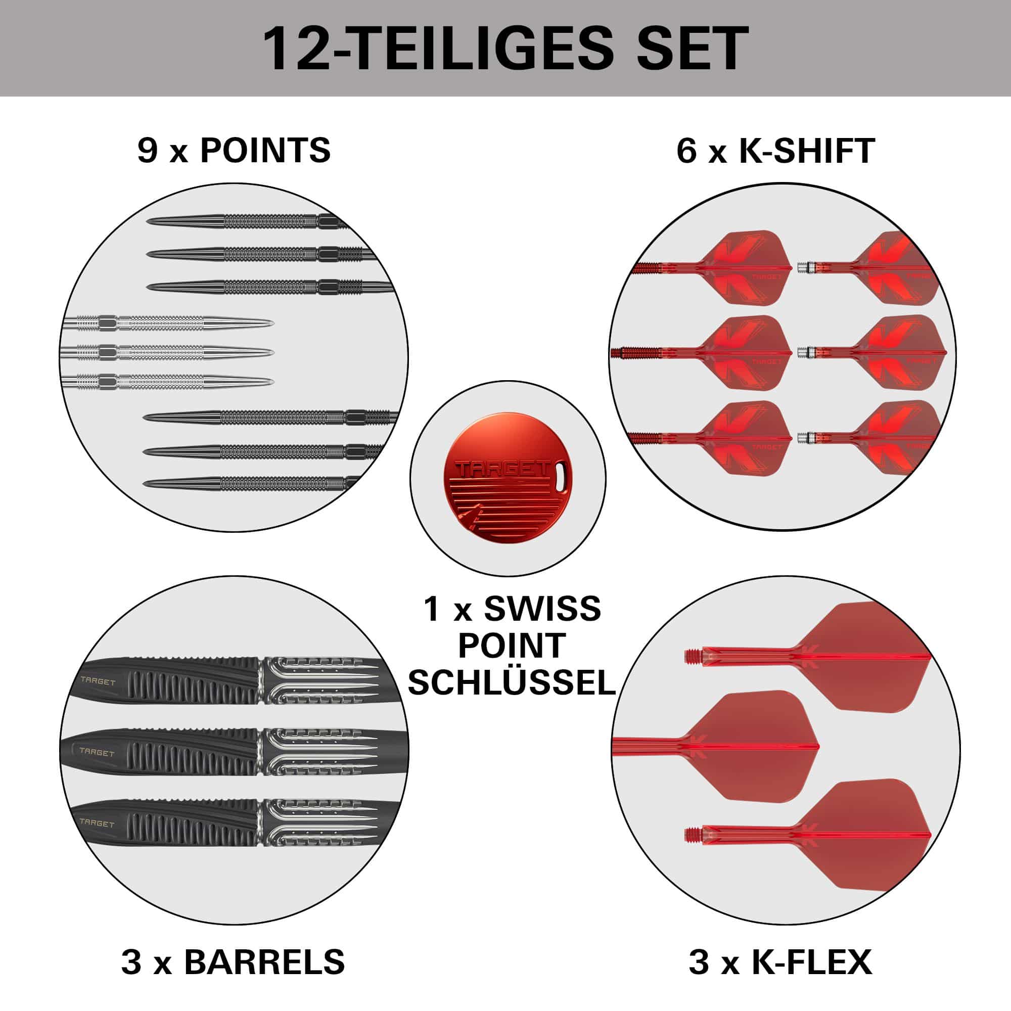 Target Shift Swiss Point Steeldarts 