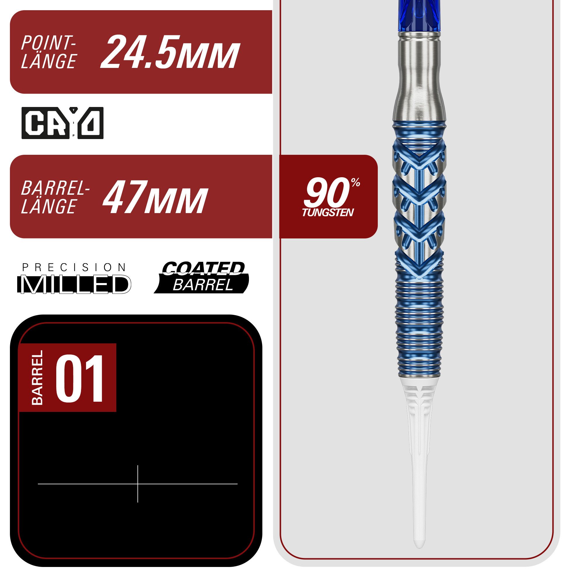 Target Japan Sereno GEN3 Softdarts - 21g Target Japan Sereno GEN3 Softdarts - 21g