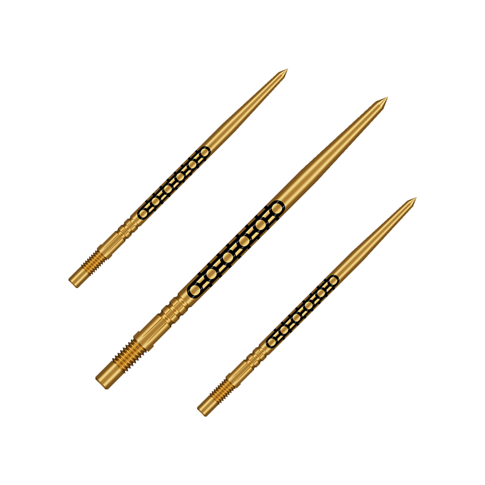 Shot Turbo Point Goths Dartspitzen - Gold Shot Turbo Point Goths Dartspitzen - Gold