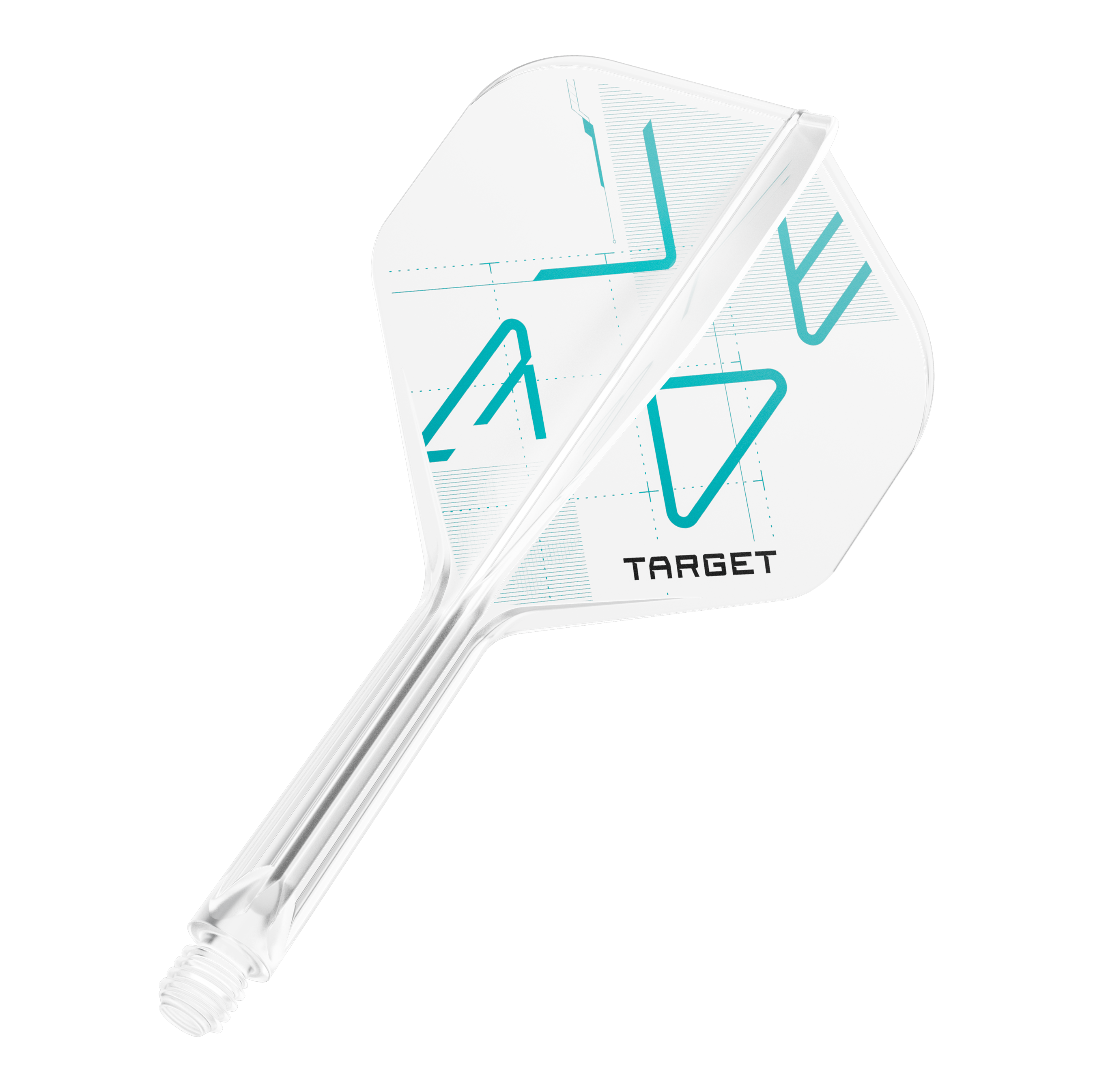 Auf dem Bild ist das Produkt 410173_Target_K-Flex_Rove_No2_Standard_Flights_26mm_1 zu sehen. Es handelt sich vermutlich um Dart Flights mit einer Länge von 26mm in Standardausführung.