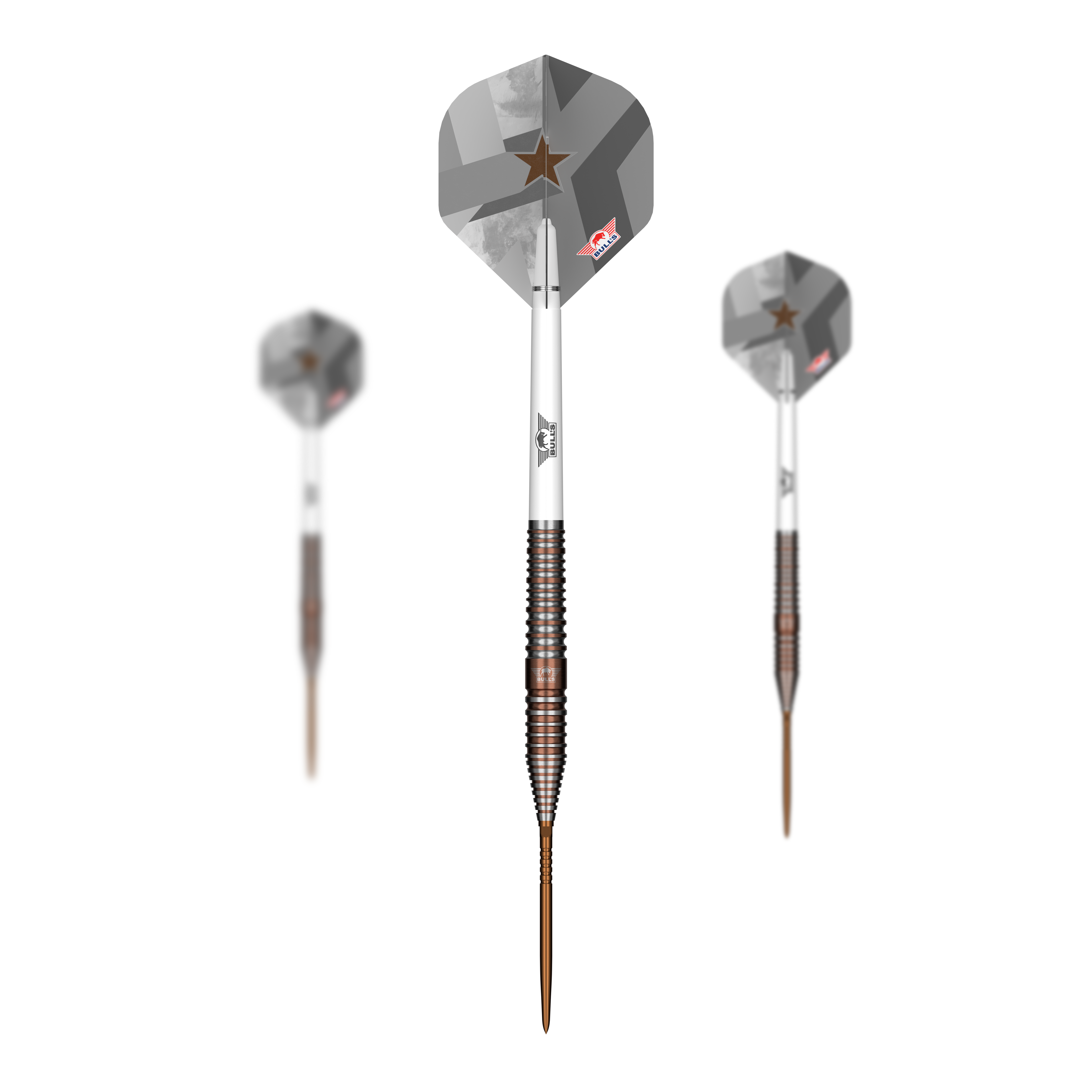 Bulls NL Max Hopp E5 Convertible Point Steeldarts Bulls NL Max Hopp E5 Convertible Point Steeldarts