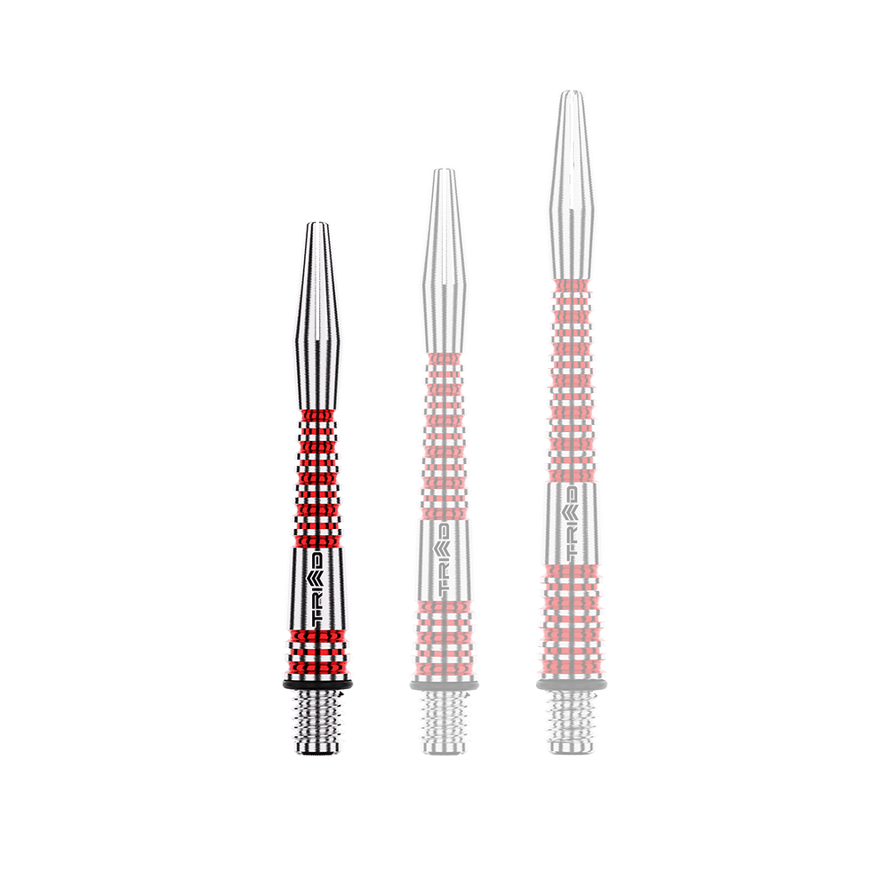 Winmau Triad RX Aluminium Shafts - Rot