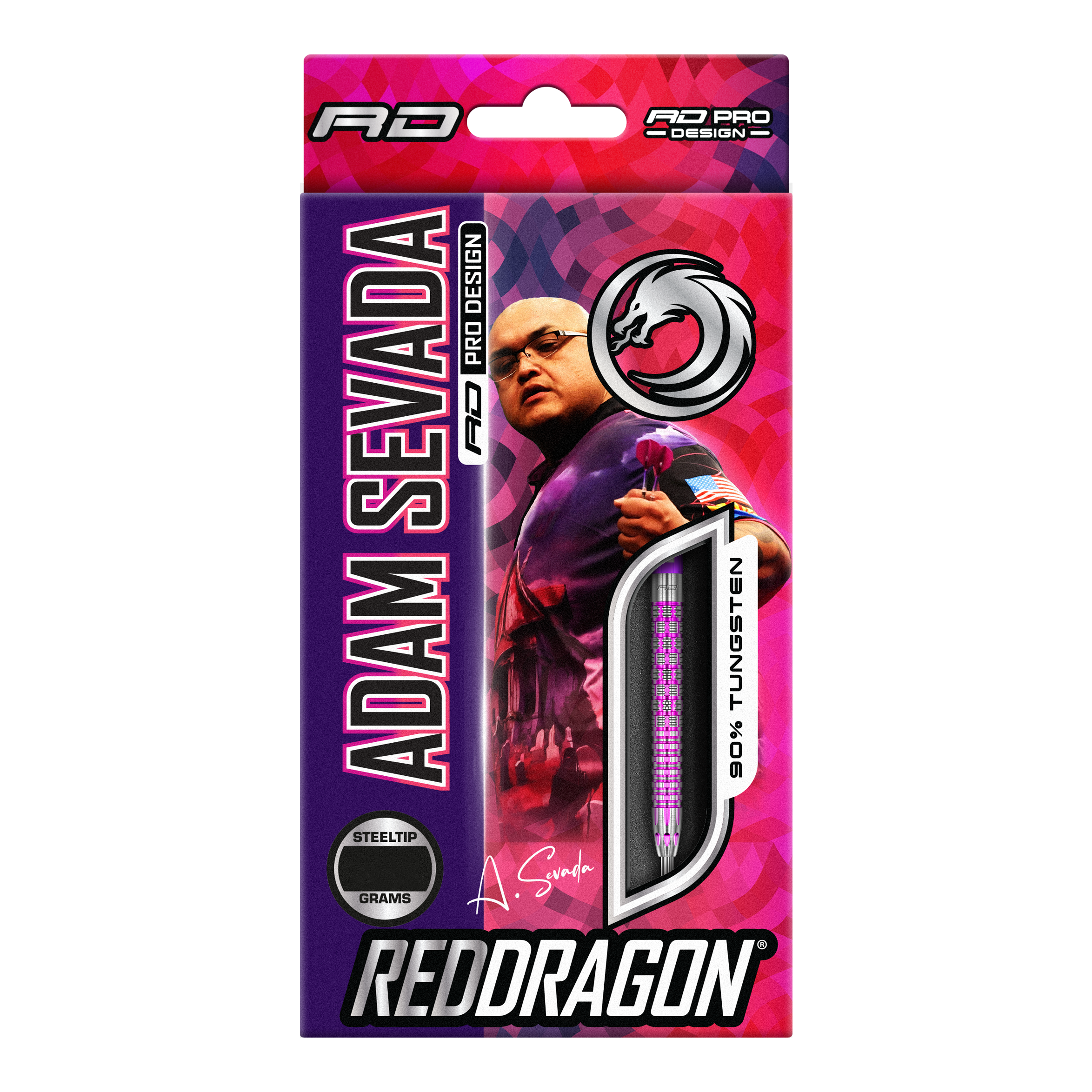 Red Dragon Adam Sevada Steeldarts - 22g