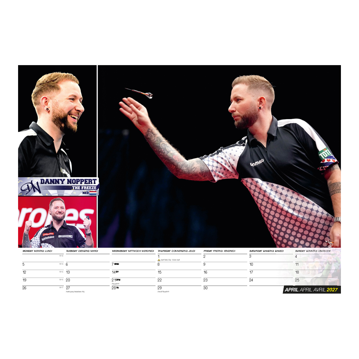 Darts Kalender 2027 Darts Kalender 2027