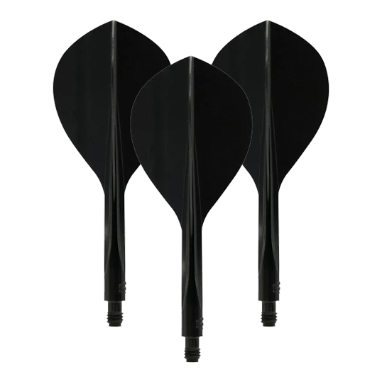 Condor Axe 120 Flight-System Teardrop - Schwarz Hier ist das Condor Axe 120 Flight-System Teardrop in Schwarz abgebildet. Es handelt sich um einen Flightsatz für Darts.