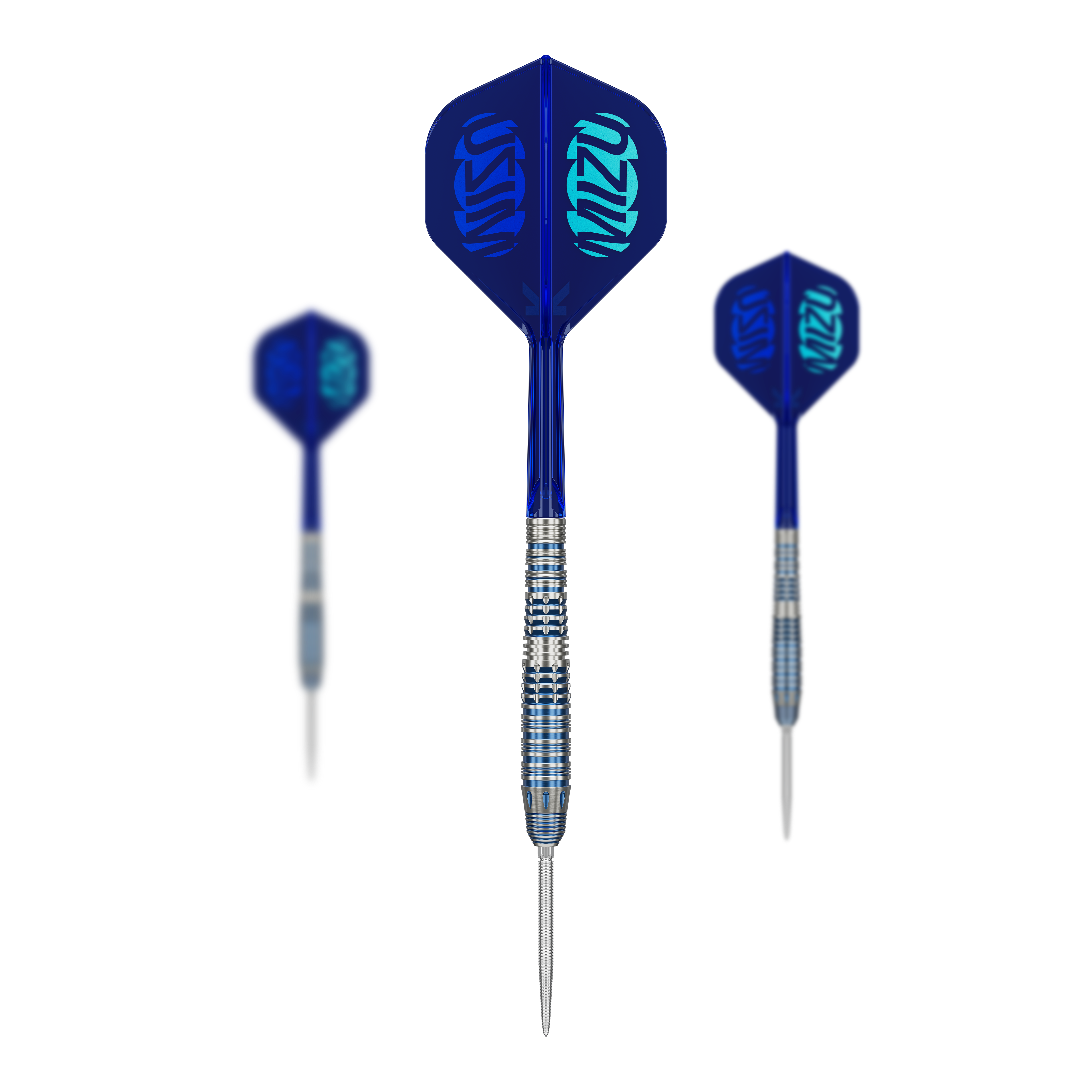 Target Japan Mizu Series 03 Swiss Point Steeldarts Das Bild zeigt ein Set der Target Japan Mizu Series 03 Swiss Point Steeldarts. Dieses Set eignet sich für anspruchsvolle Dartspieler.