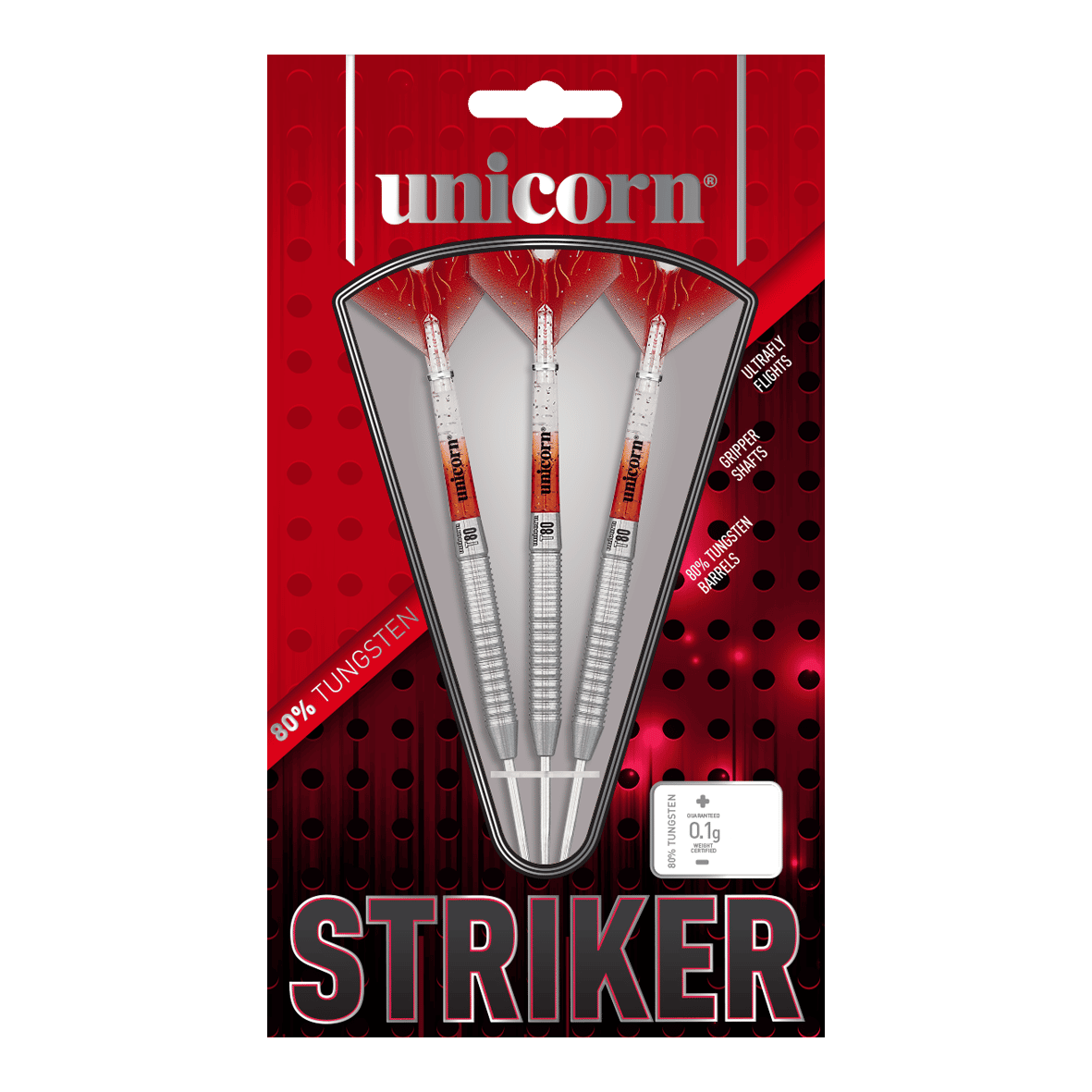 Unicorn Core XL Striker Style 1 Steeldarts - 22g