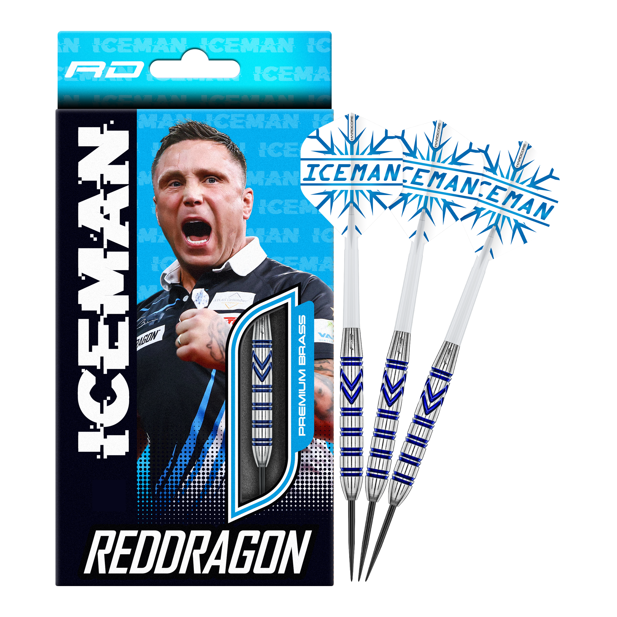 Red Dragon Gerwyn Price Brass Steeldarts - 21 g Red Dragon Gerwyn Price Brass Steeldarts - 21 g