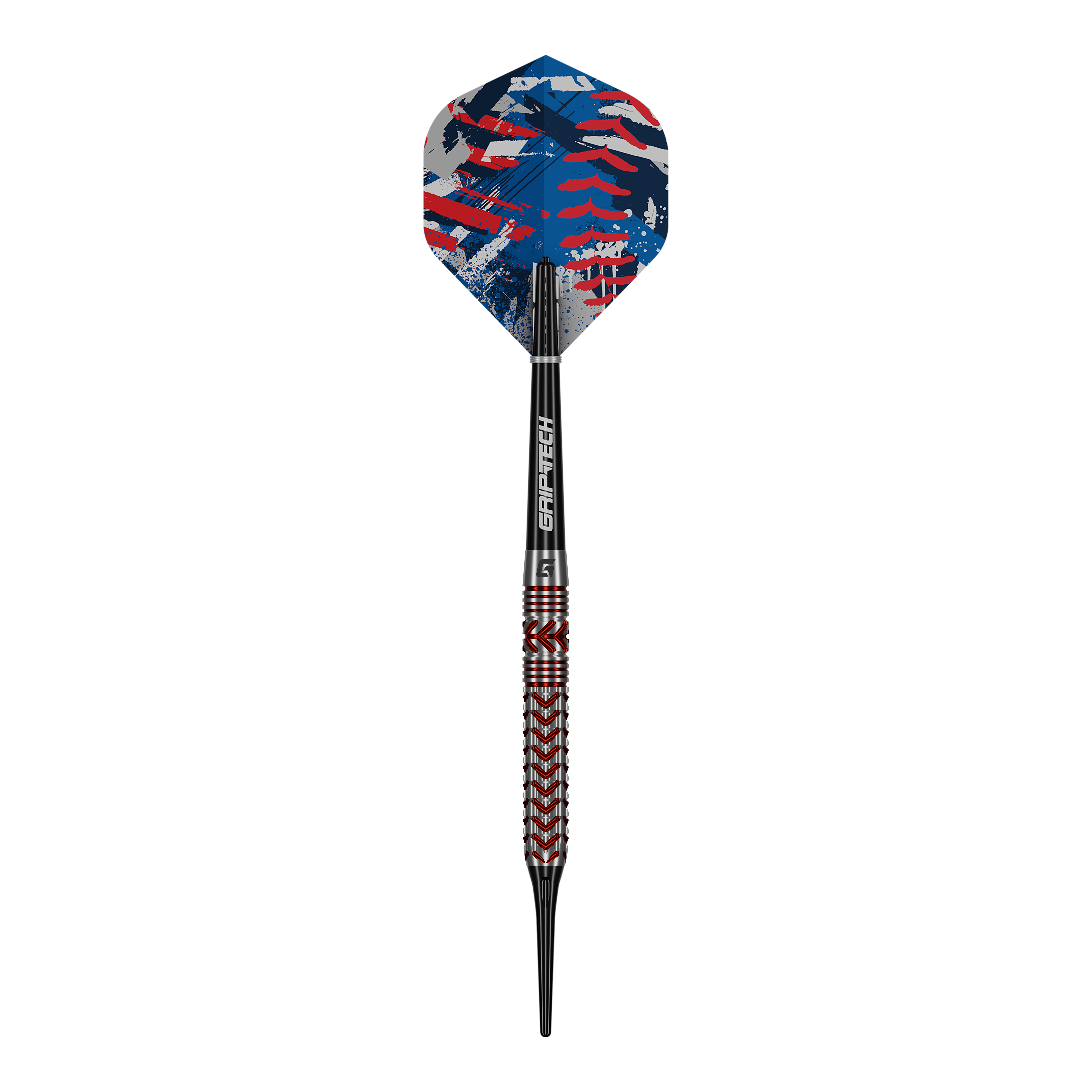 Hier sieht man die 'GOAT Curveball Tungsten Softdarts - 20g'. Diese Softdarts bestehen aus robustem Tungsten und wiegen 20 Gramm.