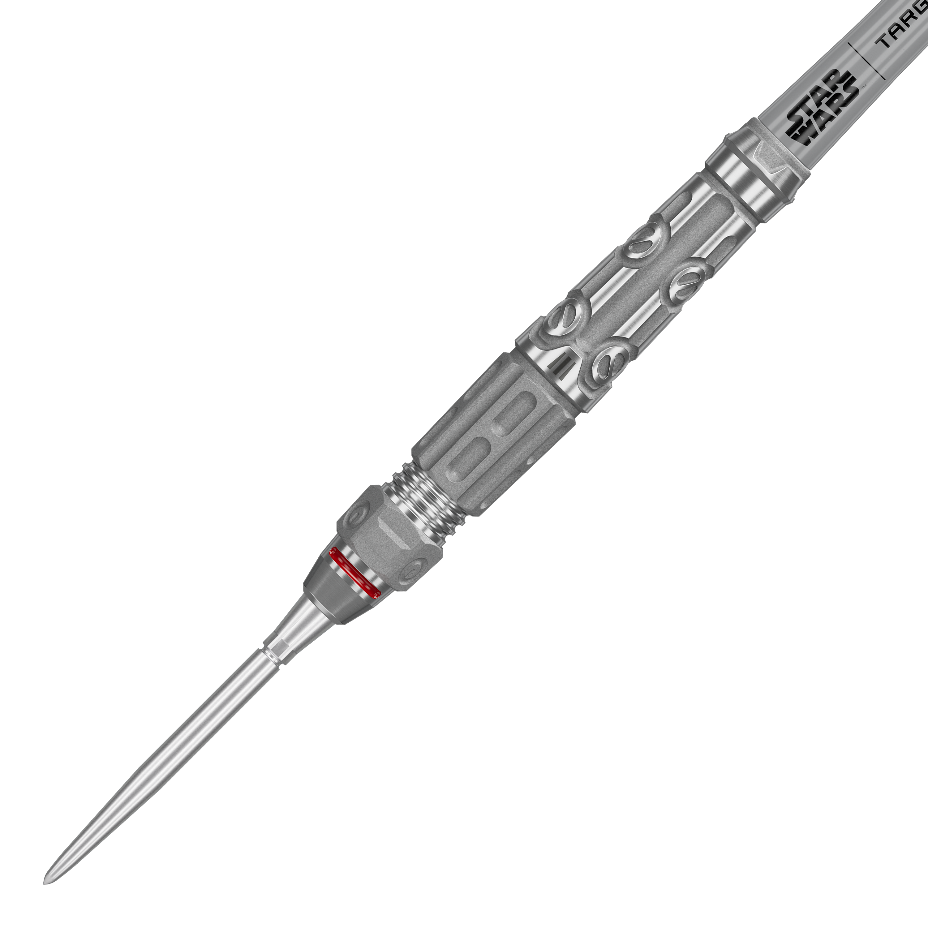 Target Star Wars AT-AT Swiss Point Steeldarts Abgebildet ist das Produkt Target Star Wars AT-AT Swiss Point Steeldarts. Das Bild zeigt die Details dieses speziellen Dartpfeils.
