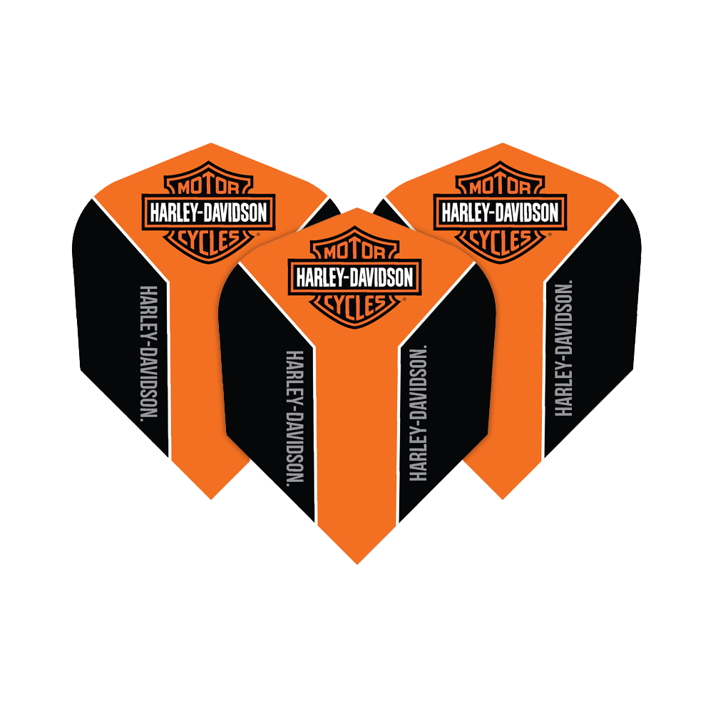 Harley-Davidson BS Orange Black No2 Standard Flights