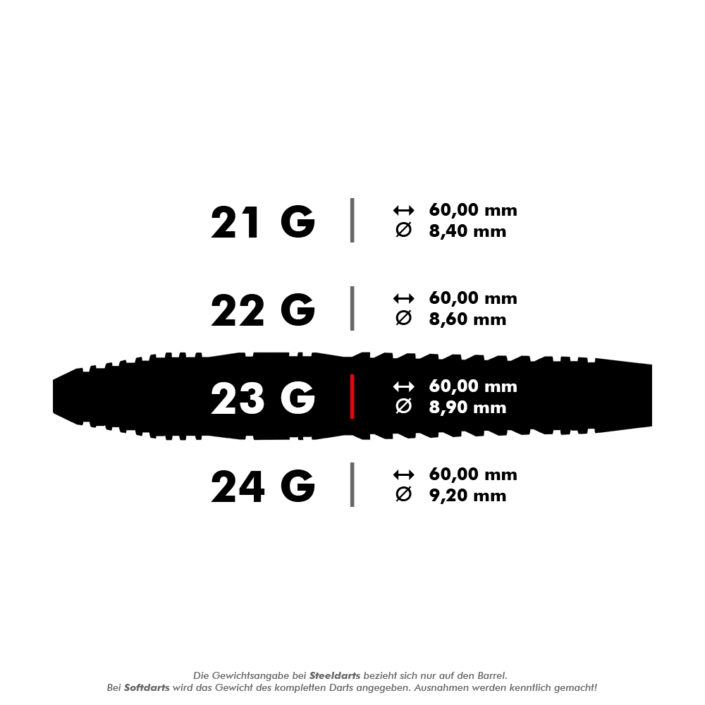 Harrows Fire High Grade Alloy Steeldarts