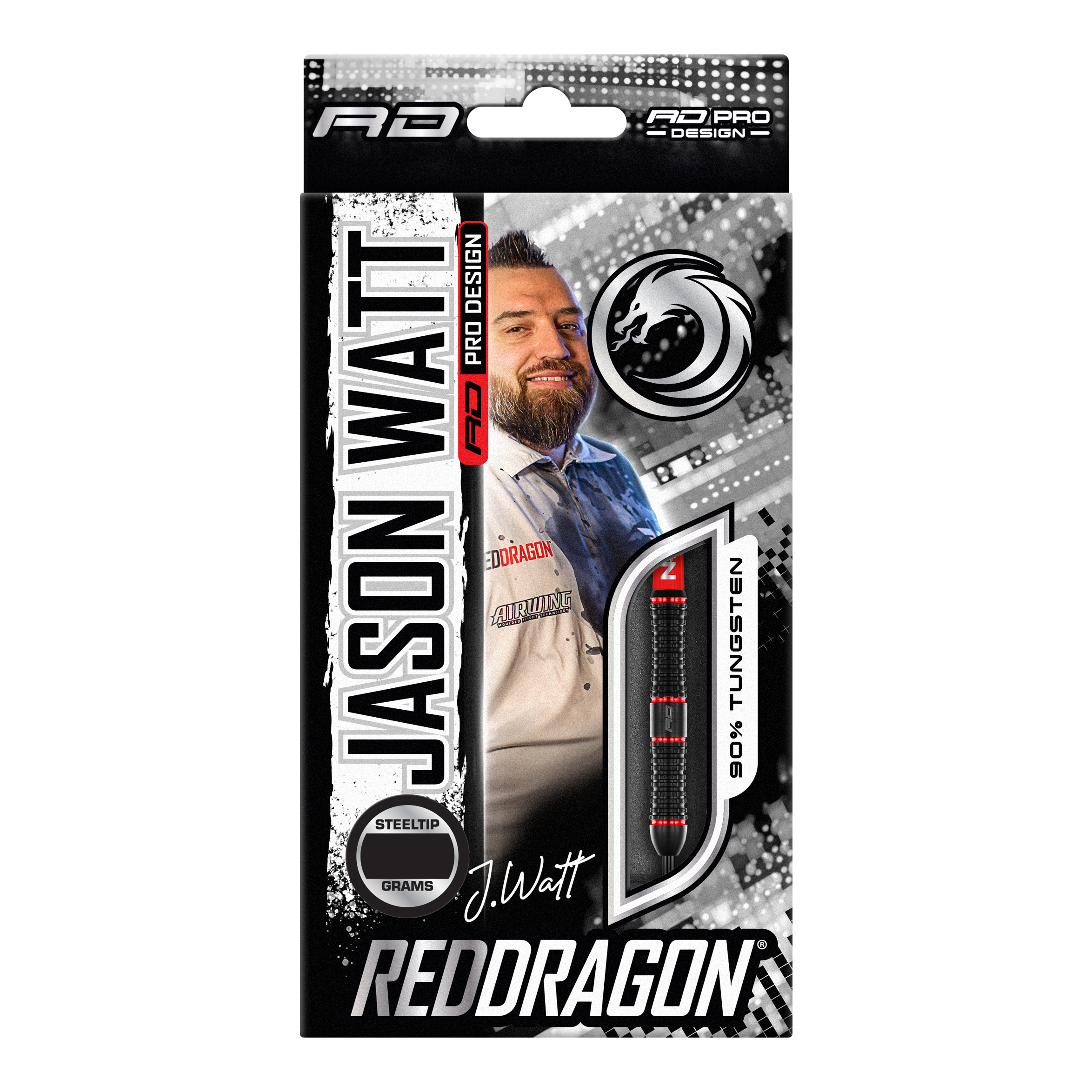 Red Dragon Jason Watt Steeldarts - 22g