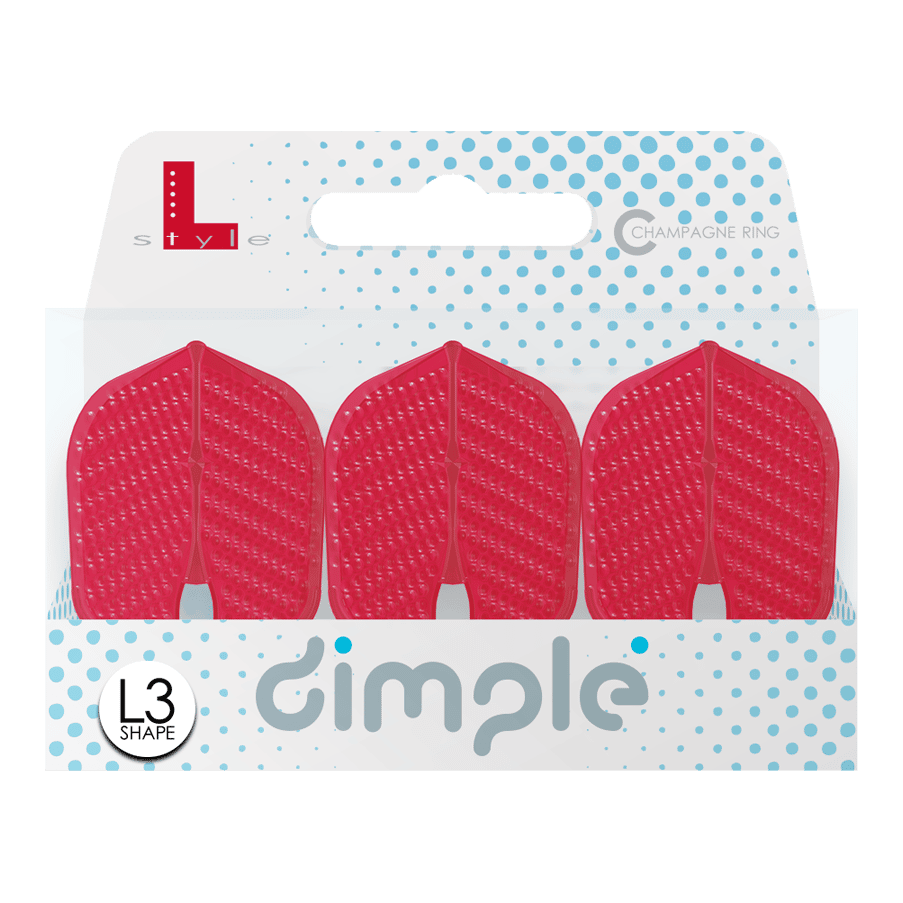 L-Style Flights Dimple Champagne L3PRO Shape