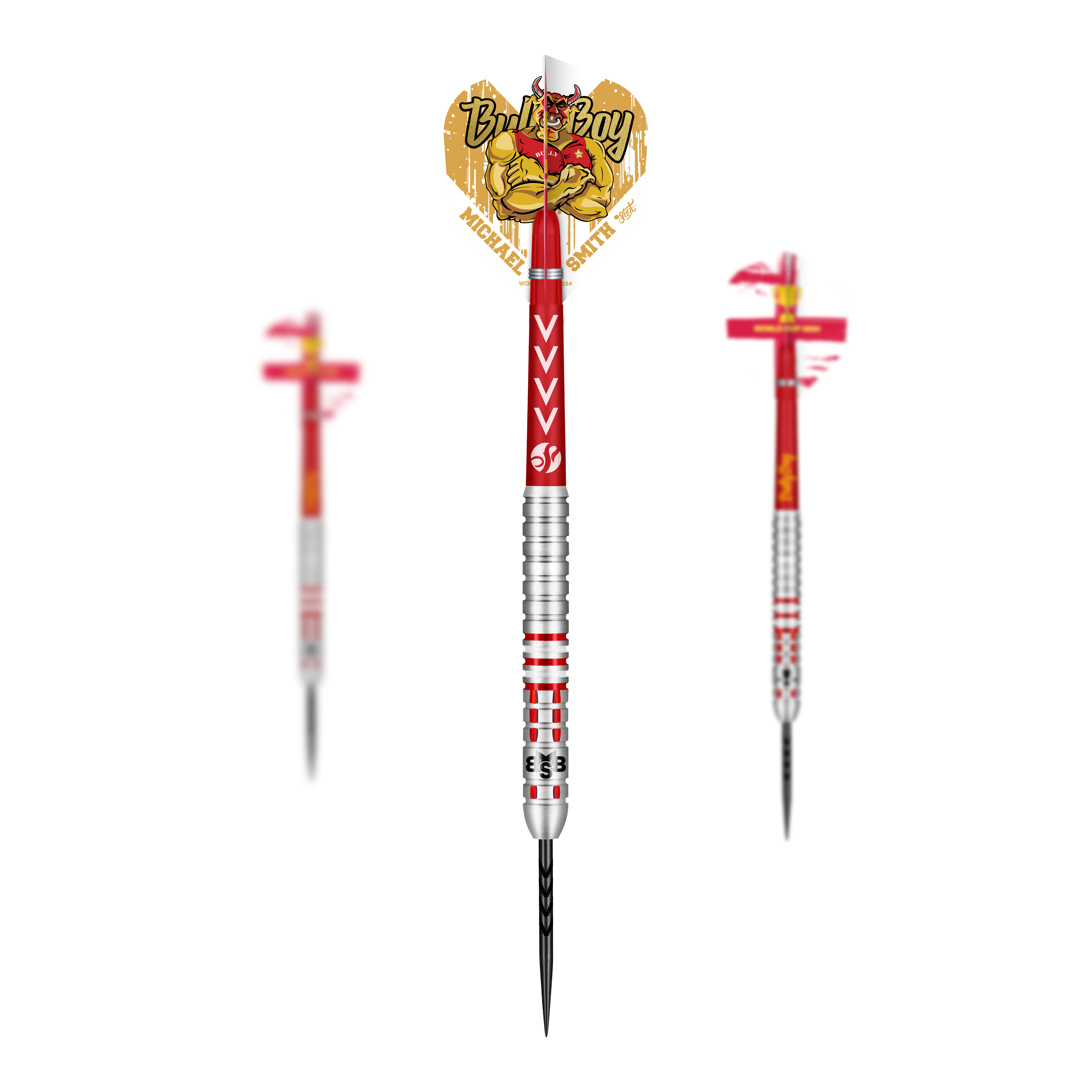 Shot Michael Smith Achieve World Cup 2024 Limited Edition Steeldarts - 24g