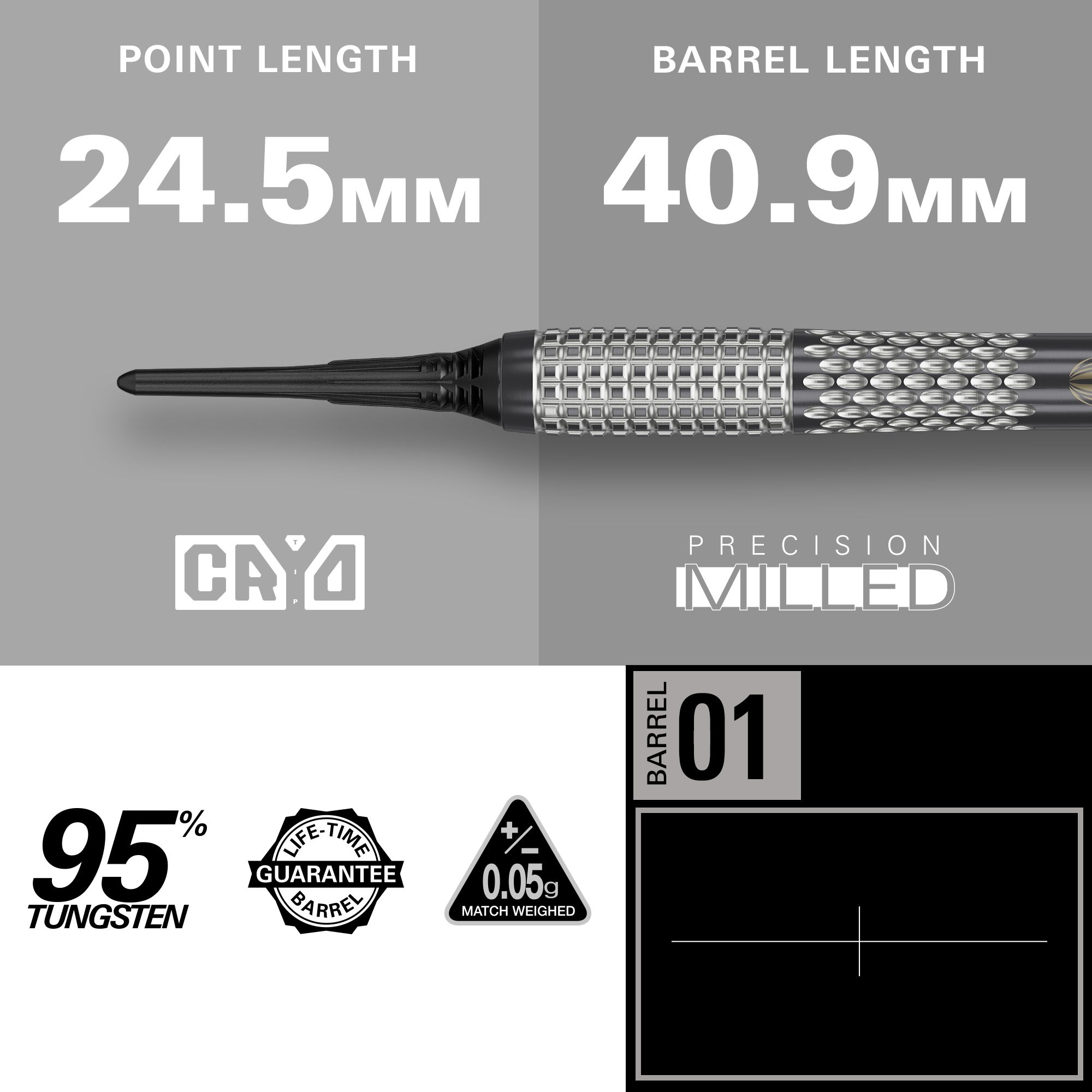 Target Stephen Bunting GEN5 Void Softdarts - 18g Abgebildet sind die Target Stephen Bunting GEN5 Void Softdarts - 18g. Diese Softdarts wurden für Präzision und Leistung entworfen.