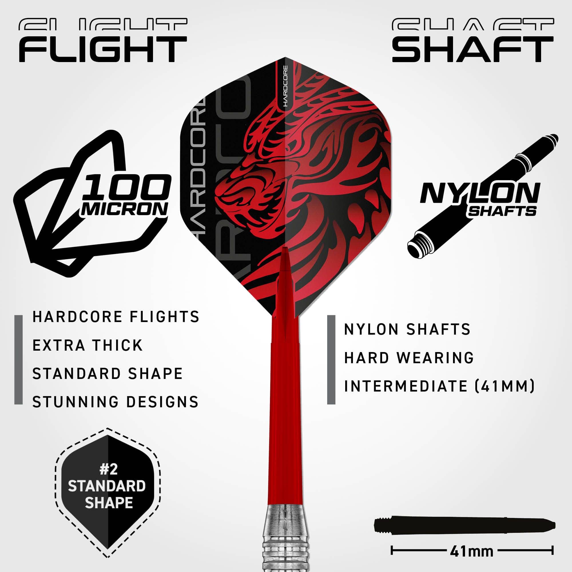 Red Dragon Jonny Clayton Brass Steeldarts - 21 g Auf dem Bild sind die Red Dragon Jonny Clayton Brass Steeldarts - 21 g abgebildet. Diese Darts eignen sich perfekt für Steeldart-Fans.