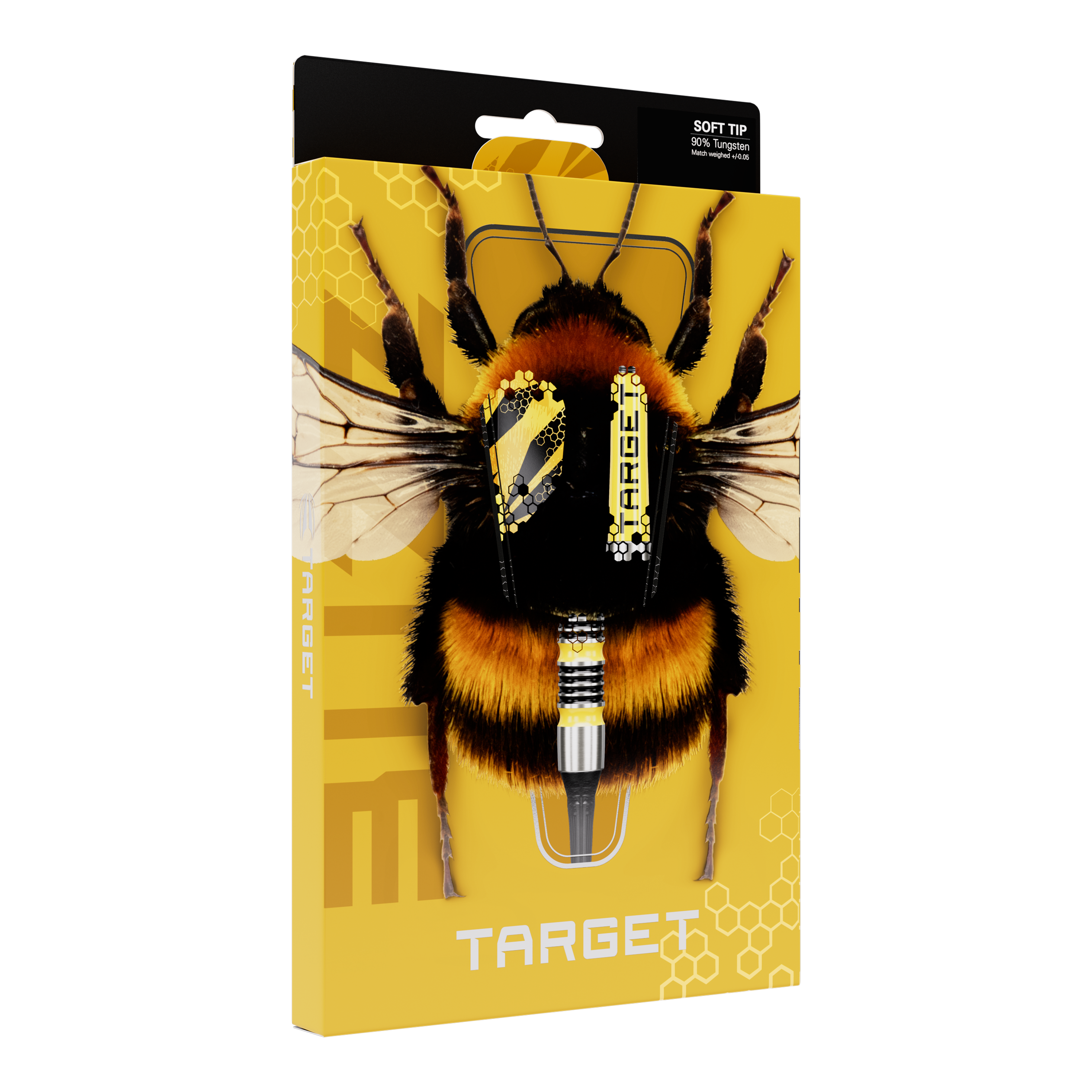 Hier sind die Target Buzz 11 Softdarts abgebildet. Sie zeichnen sich durch ihr modernes Design aus.