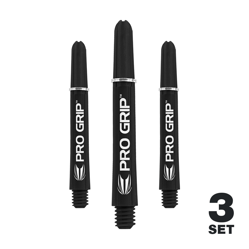 Target Pro Grip Shafts - 3 Sets - Schwarz 