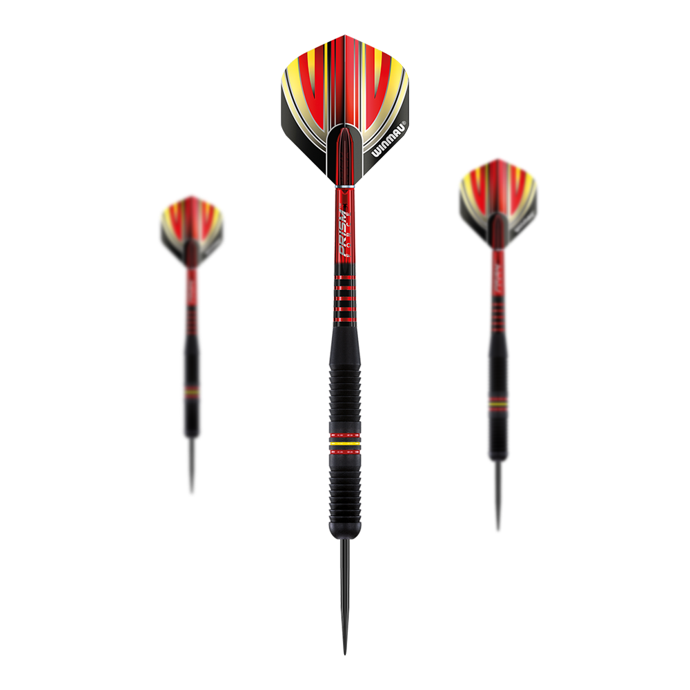 Winmau Outrage V1 Black Coated Brass Steeldarts