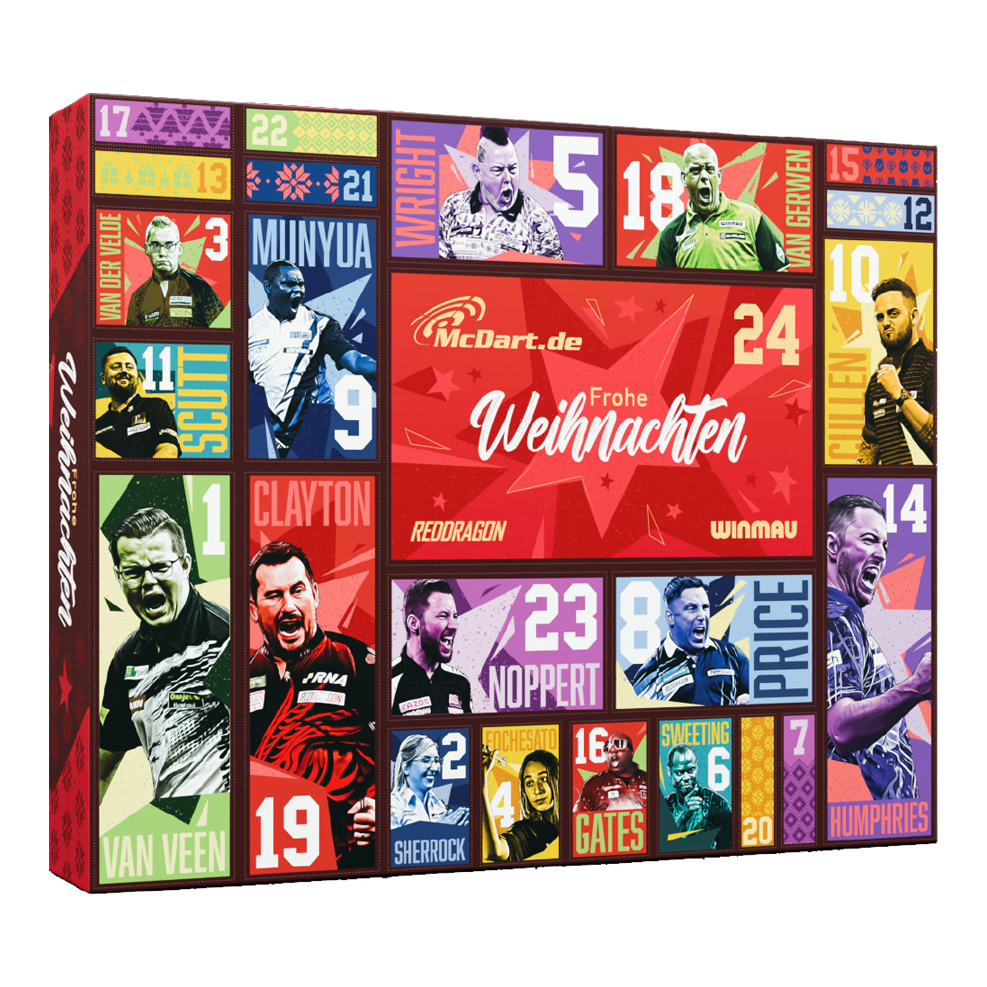 McDart Steel-Darts Adventskalender 2026 McDart Steel-Darts Adventskalender 2026