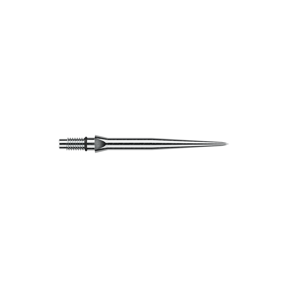 Winmau Switch Point Smooth Steeldartspitzen - Silver Effect Zu sehen sind Winmau Switch Point Smooth Silver Effect Steeldartspitzen mit 26 mm Länge. Die Spitzen sind silberfarben und glänzend ausgeführt.