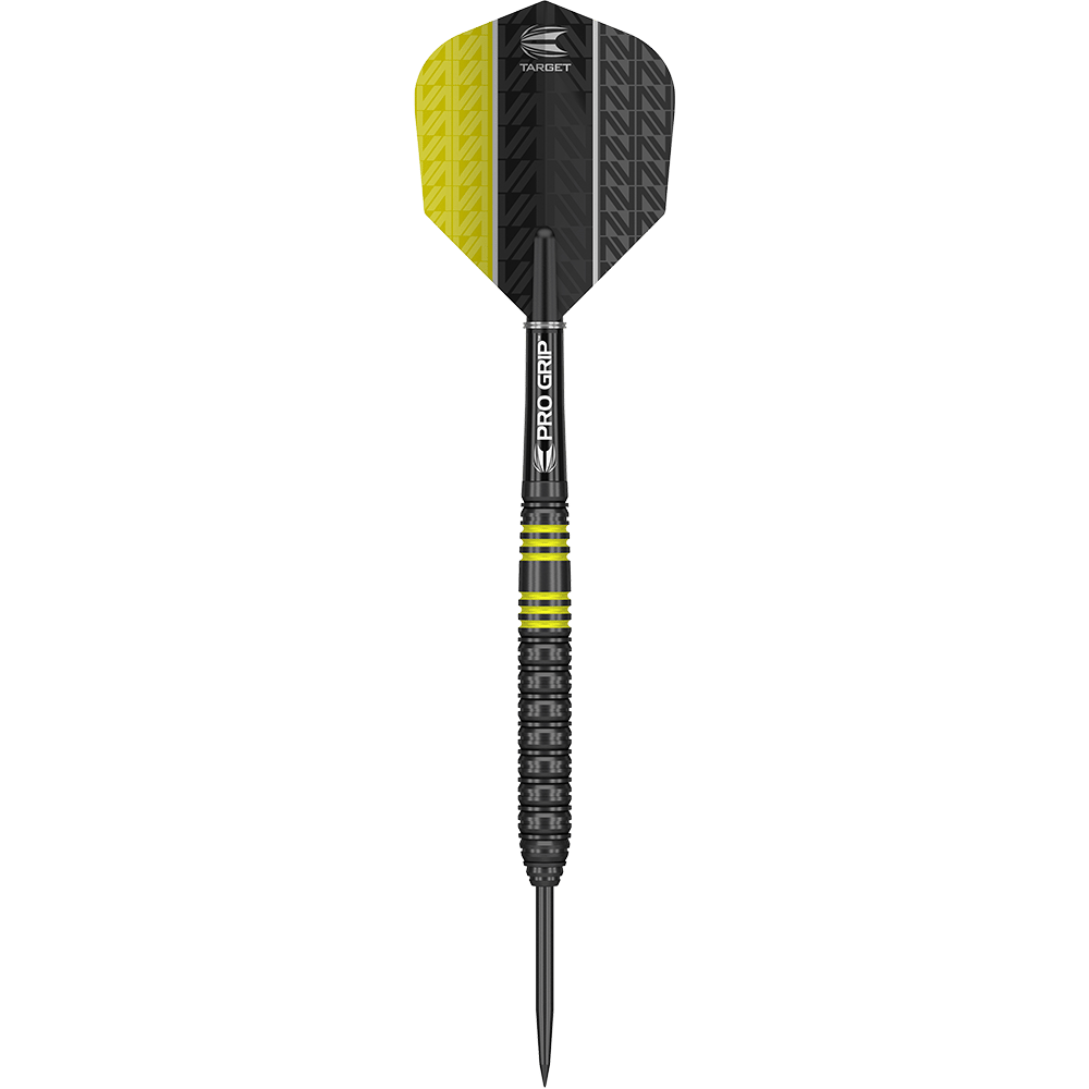 Target Vapor8 Black Yellow Steeldarts