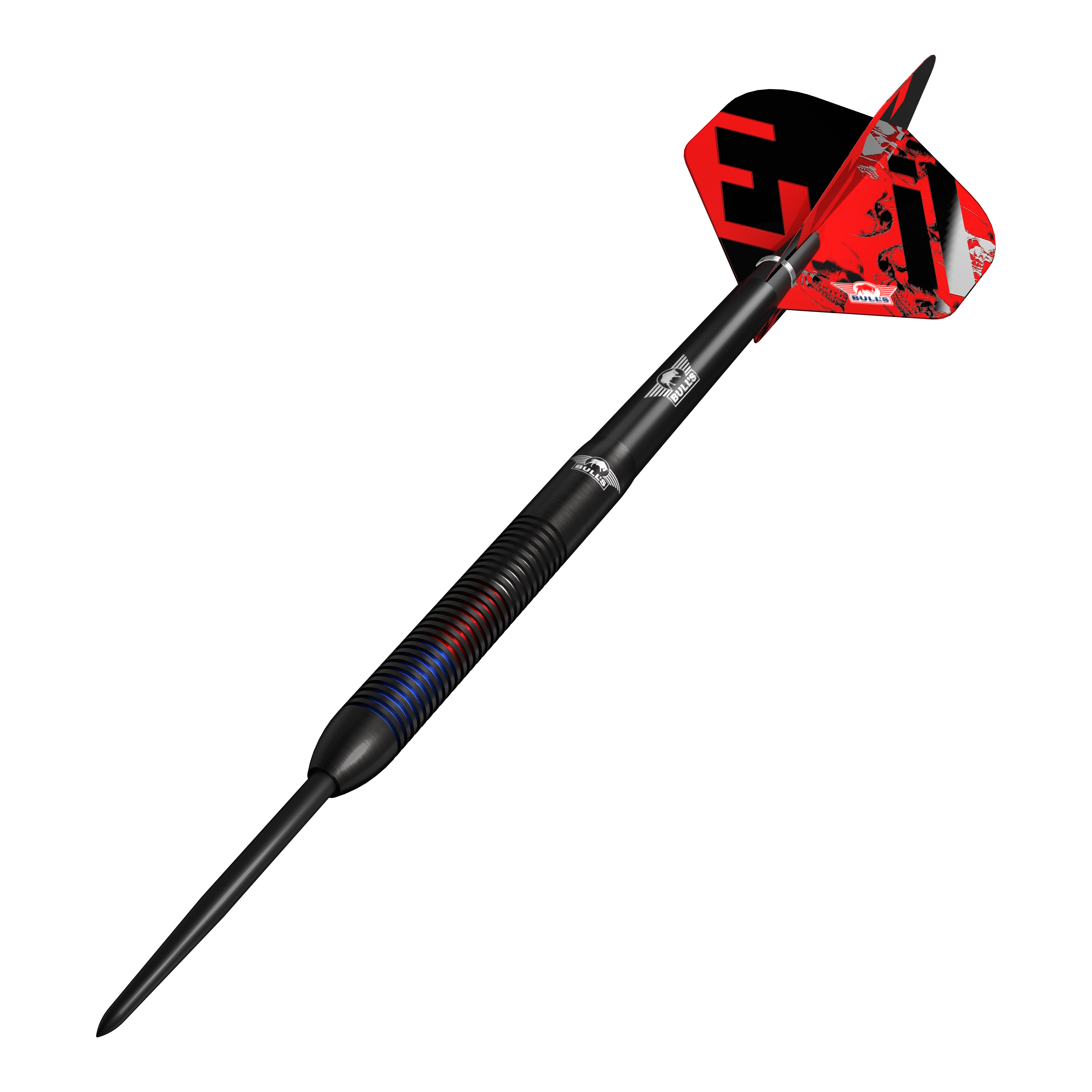 Bulls NL Karel Sedlacek E2 Steeldarts - 24g Zu sehen sind die Bulls NL Karel Sedlacek E2 Steeldarts mit 24 Gramm. Das Produkt wird aus einer anderen Perspektive dargestellt.