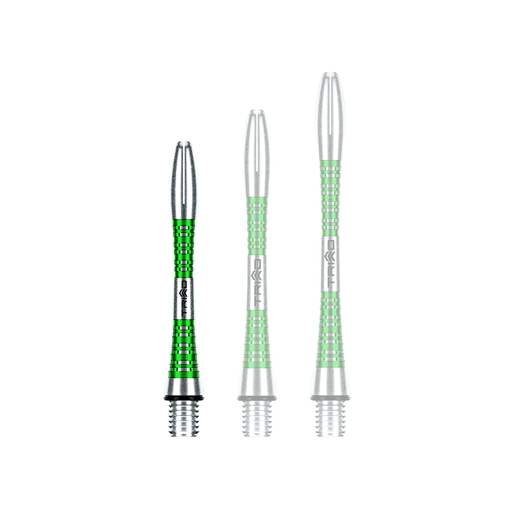 Winmau Triad Aluminium Shafts - Grün