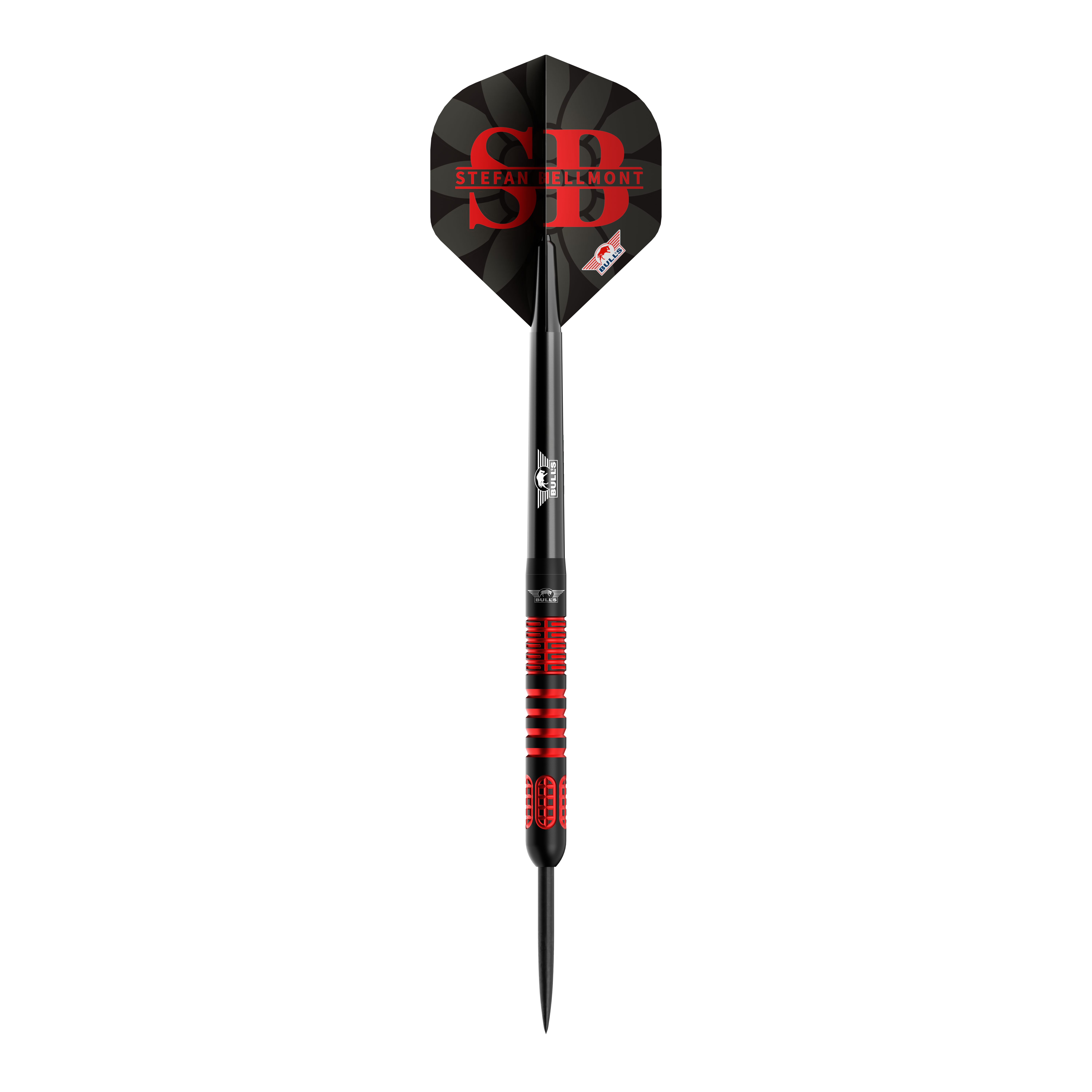 Bulls NL Stefan Bellmont 90 Steeldarts - 23g Diese Abbildung zeigt die Bulls NL Stefan Bellmont 90 Steeldarts 23g. Die Steeldarts zeichnen sich durch ihr stilvolles Design und hohe Qualität aus.