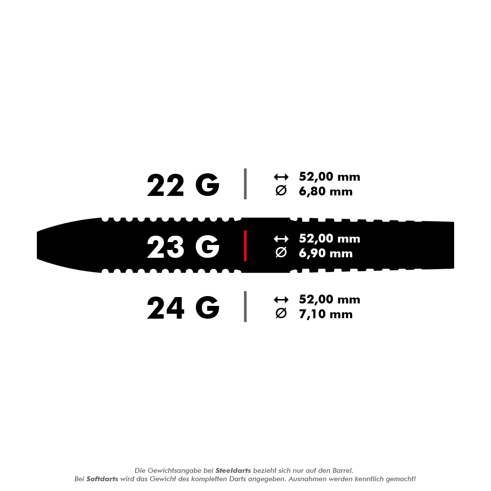 Target Gabriel Clemens 80% Steeldarts