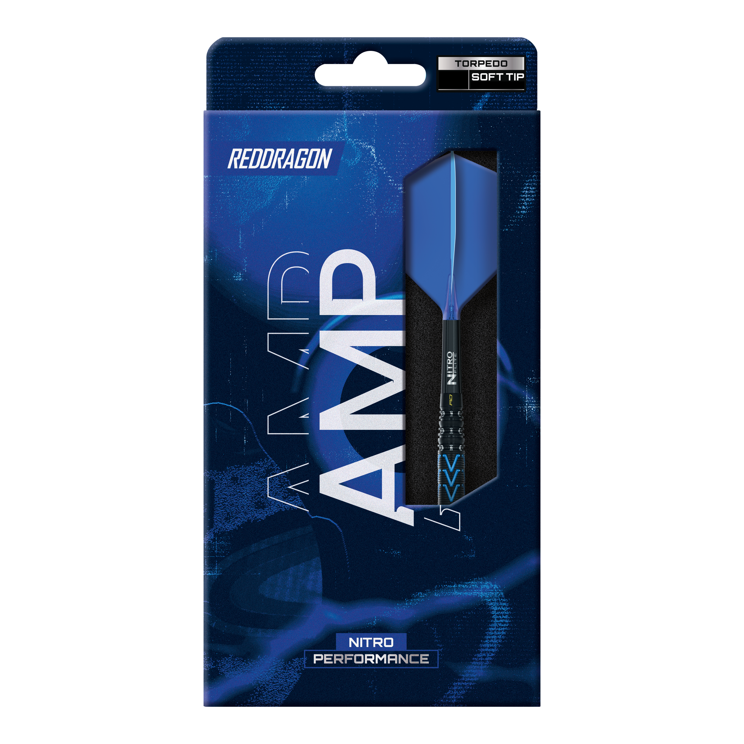 Red Dragon Amp Torpedo Softdarts- 22g Abgebildet ist ein Red Dragon Amp Torpedo Softdart mit 22 Gramm. Der Pfeil ist speziell für Softdart-Wettbewerbe entwickelt.