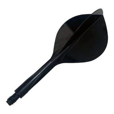 Condor Axe 120 Flight-System Teardrop - Schwarz Gezeigt wird das Condor Axe 120 Flight-System Teardrop in der Farbe Schwarz. Es ist ein Bestandteil für Dartpfeile.