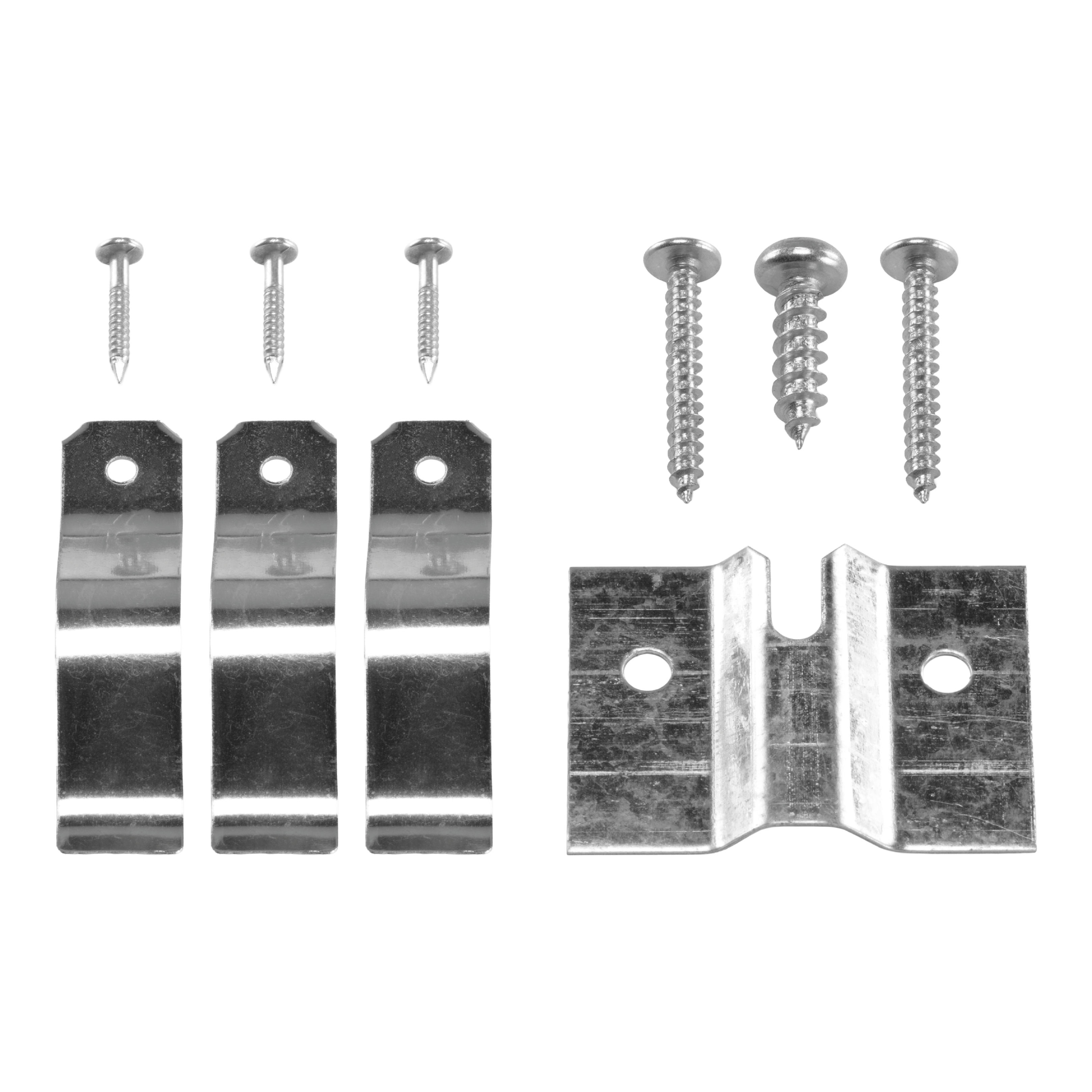 Winmau Dartboard Fixing Kit Wandaufhängung Ein Befestigungsset für eine Dartscheibe ist abgebildet. Das Produkt ist für die Wandmontage geeignet.